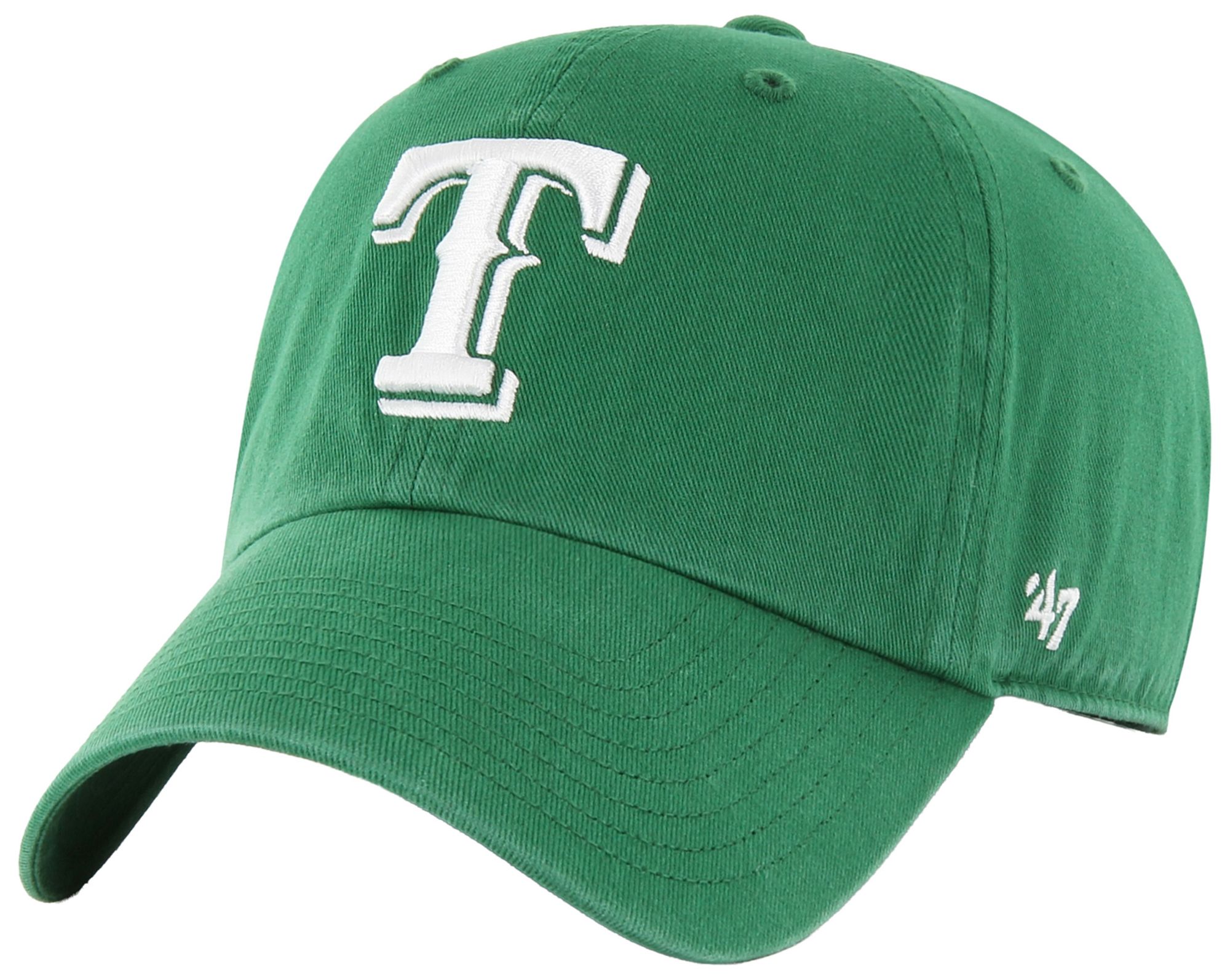 47 Adult Texas Rangers Green Clean Up Adjustable Hat | Dick's