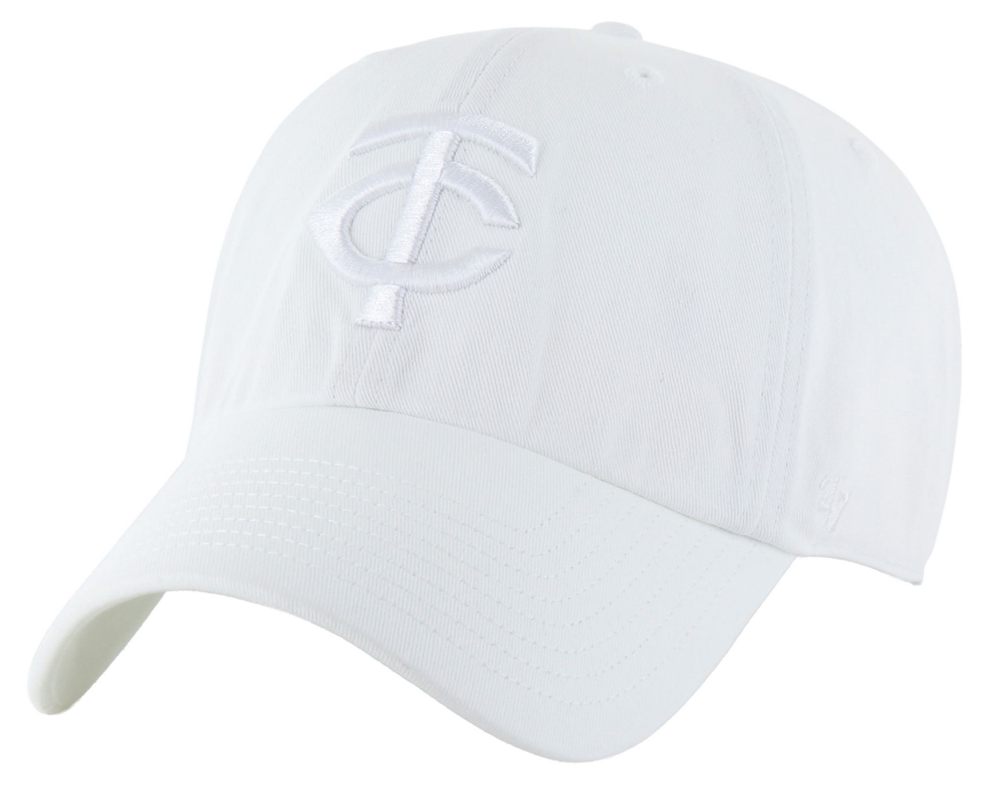 47 Adult Minnesota Twins White Clean Up Adjustable Hat | Dick's