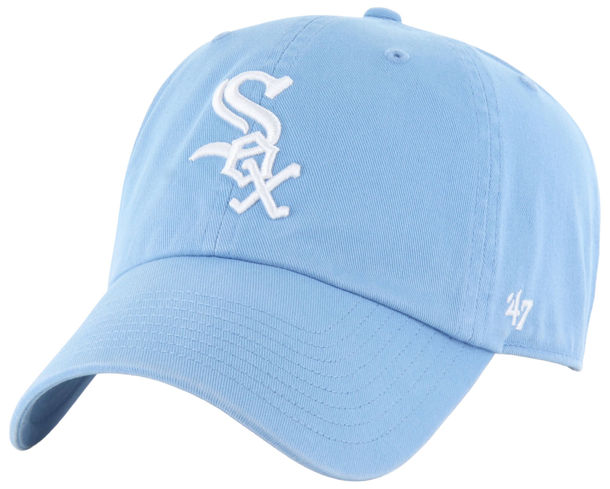 帽子 8lowGD 47 Adult Chicago White Sox Light Blue Clean Up Adjustable Hat