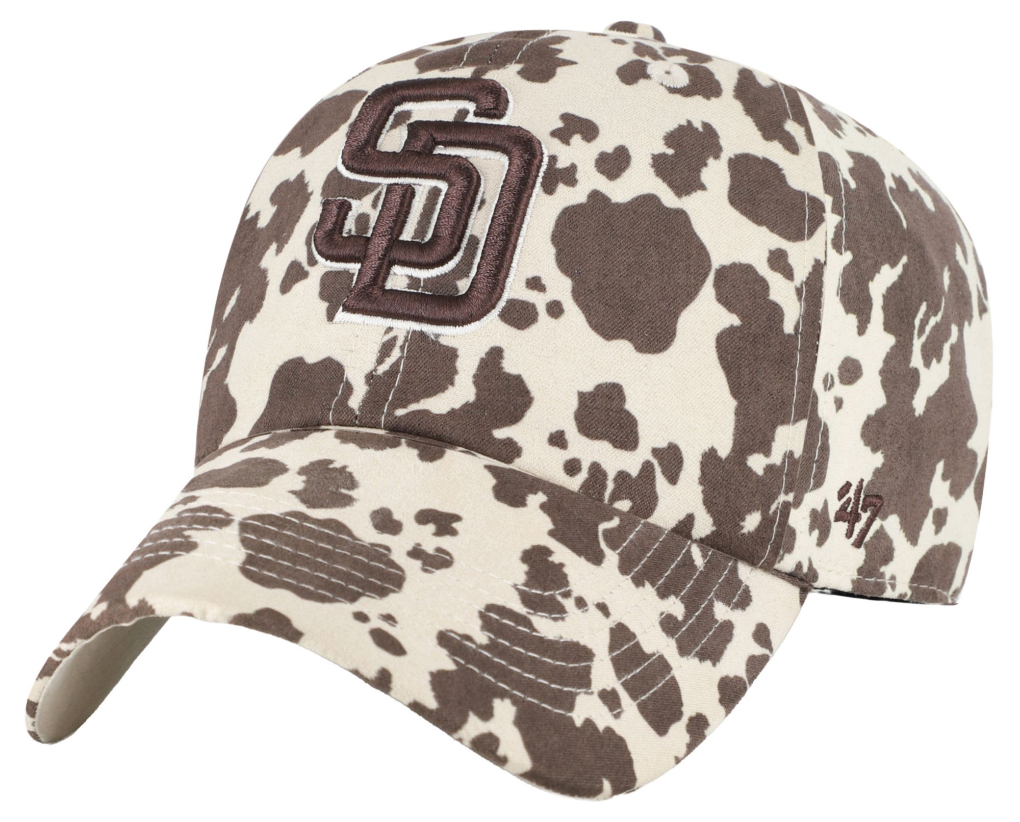 47 Women's San Diego Padres Brown Bessie Clean Up Adjustable Hat