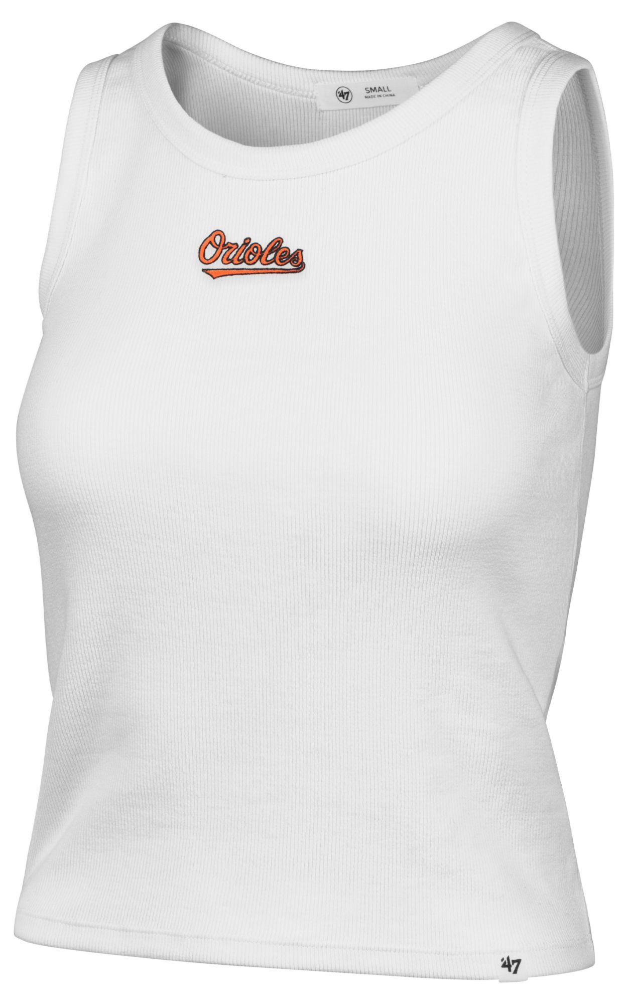 47 Women's Baltimore Orioles White Wordmark Tank Top | Dick's