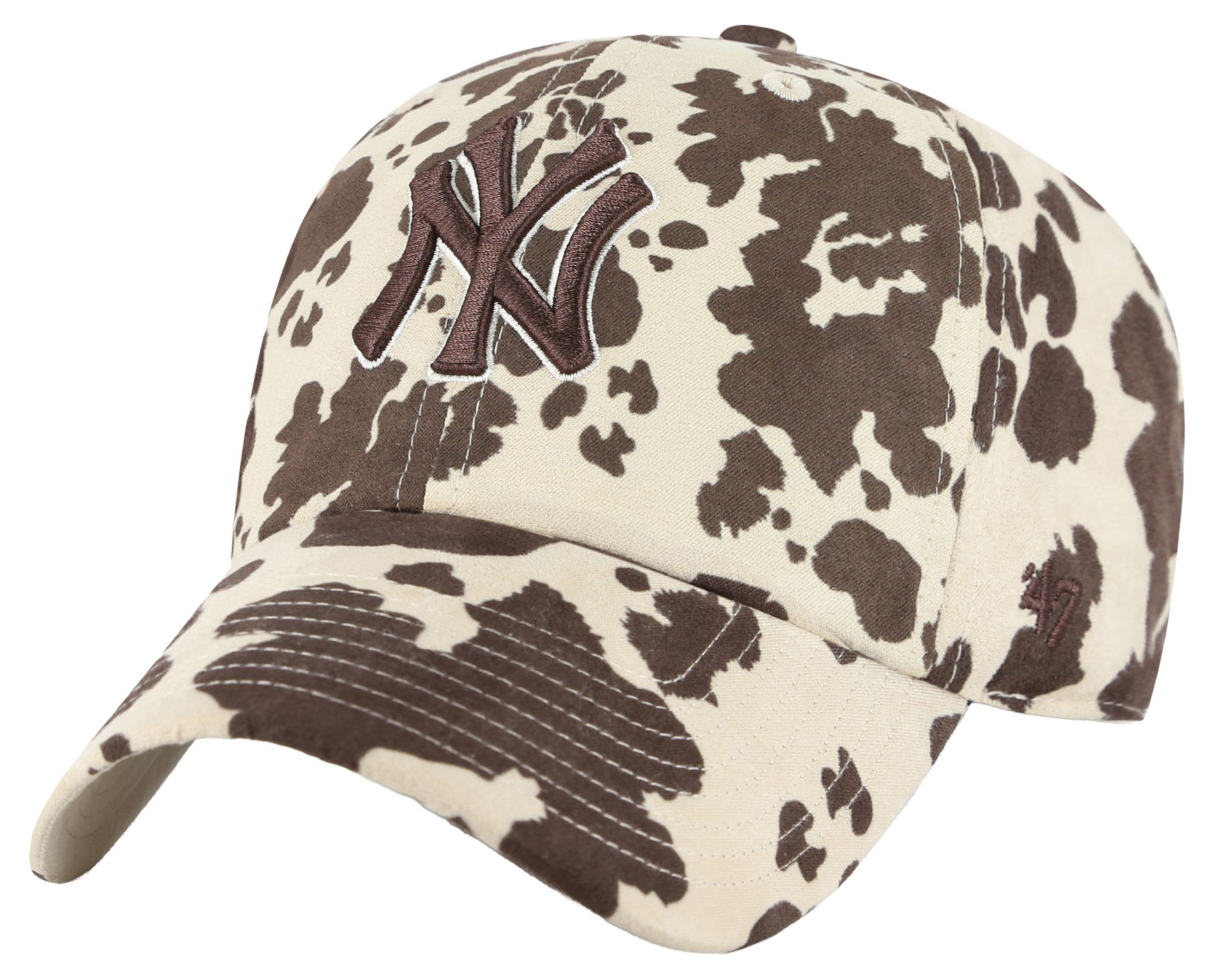 47 Women's New York Yankees Brown Bessie Clean Up Adjustable Hat