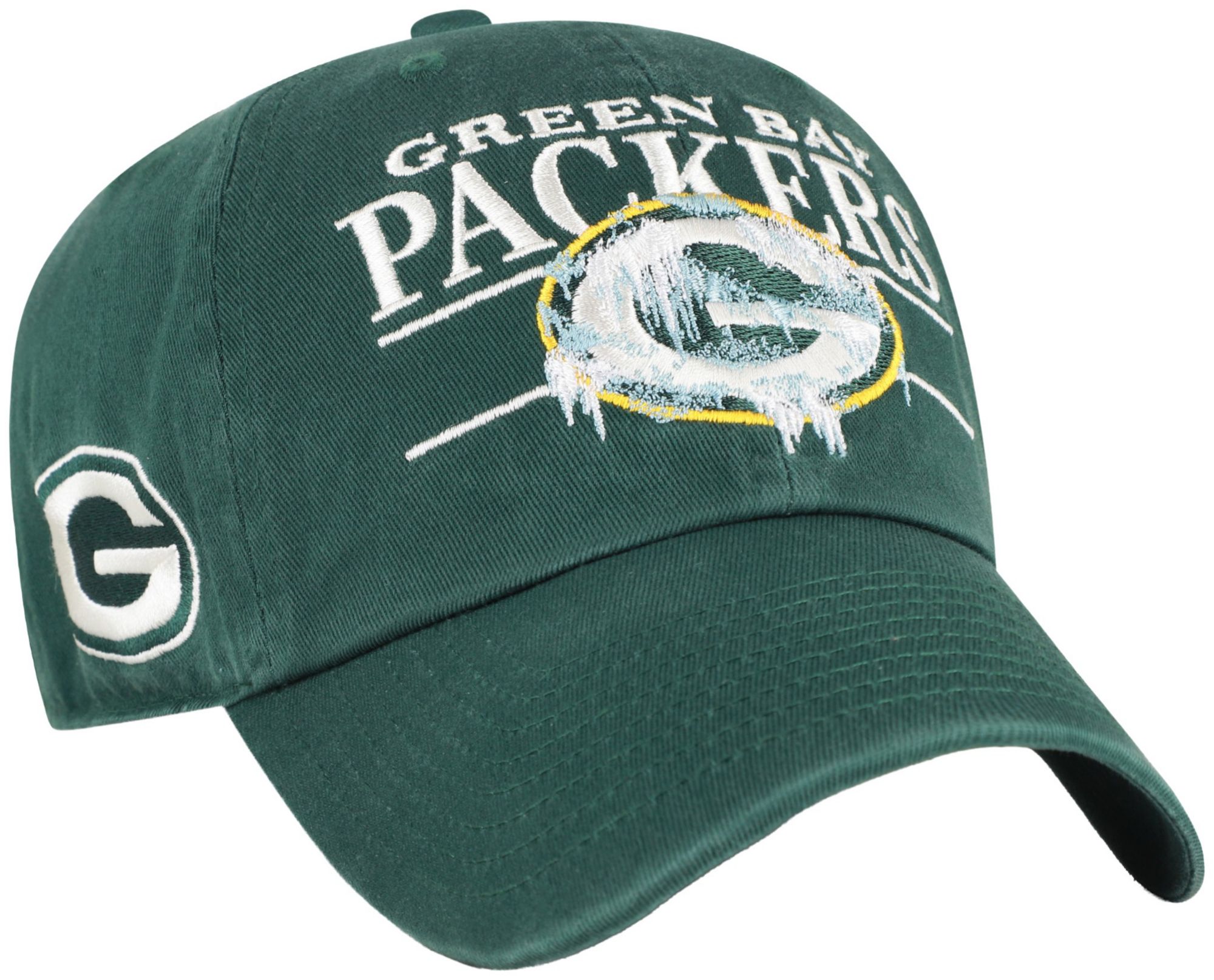 47 Adult Green Bay Packers Dark Green KO Clean Up Adjustable Hat