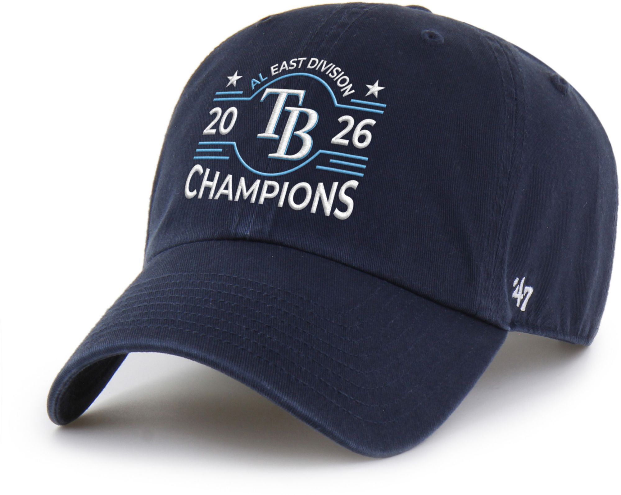 47 Adult Tampa Bay Rays Division Champs 2026 Clean Up Adjustable