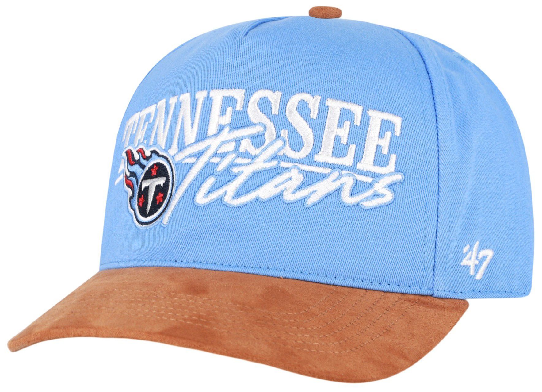 47 Adult Tennessee Titans Periwinkle Line Hitch Adjustable Hat