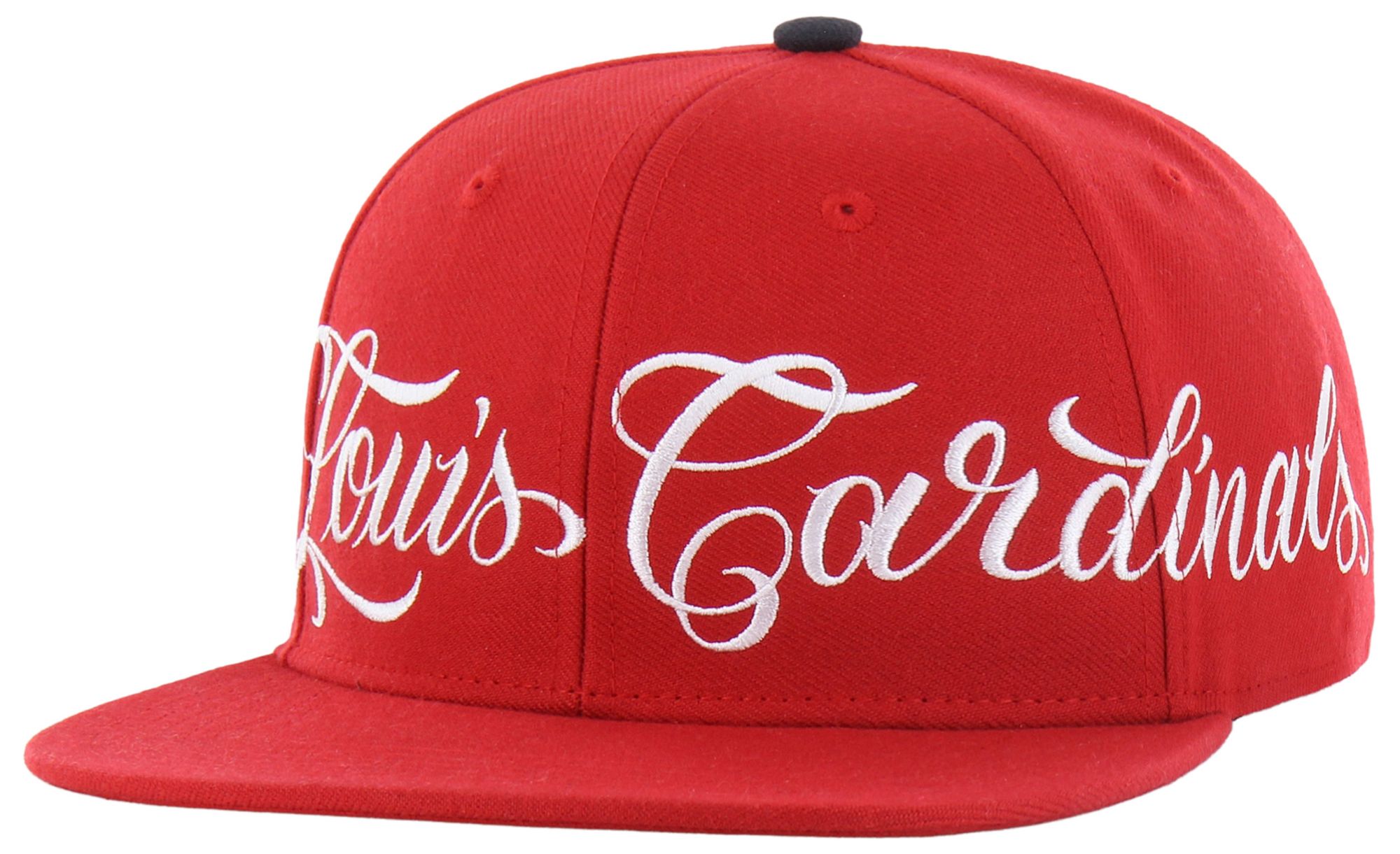 47 Adult St. Louis Cardinals Red Mister Cartoon Script Captain Hat