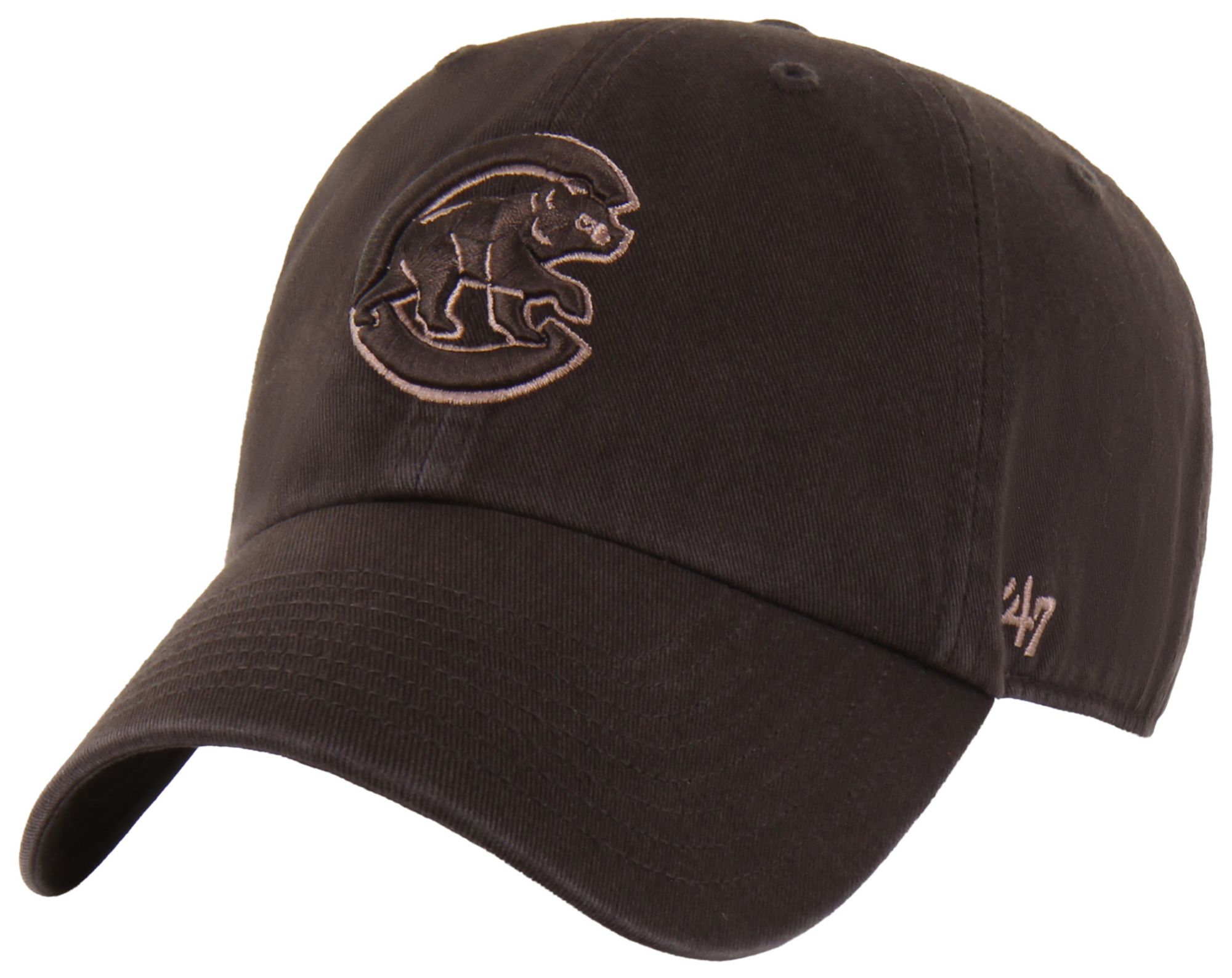 47 Adult Chicago Cubs Brown Clean Up Adjustable Hat | Dick's