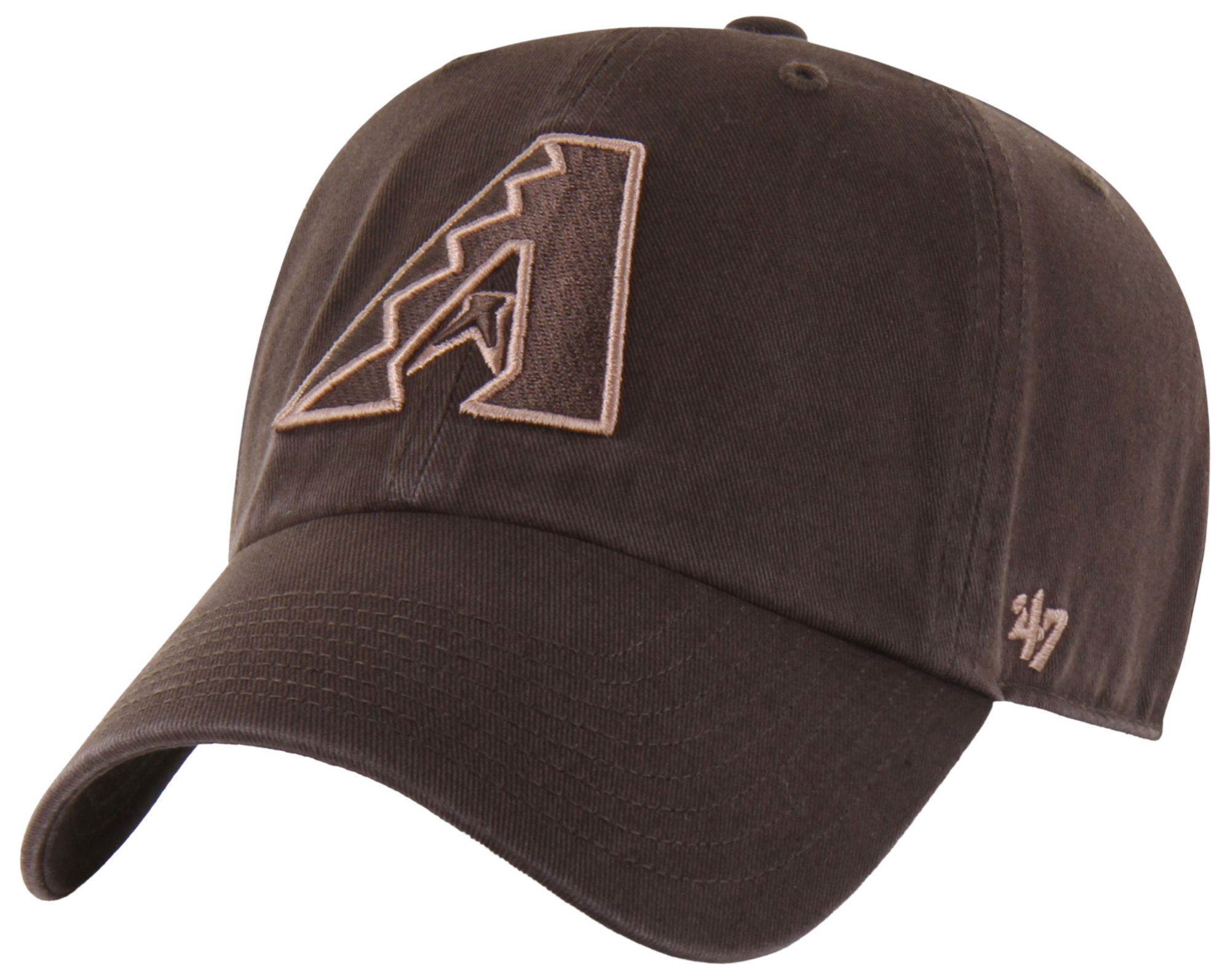 47 Adult Arizona Diamondbacks Brown Clean Up Adjustable Hat