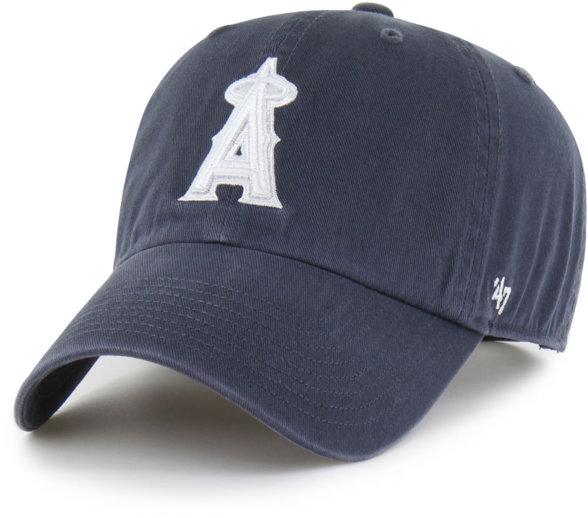 47 Adult Los Angeles Angels Navy Clean Up Adjustable Hat | Dick's