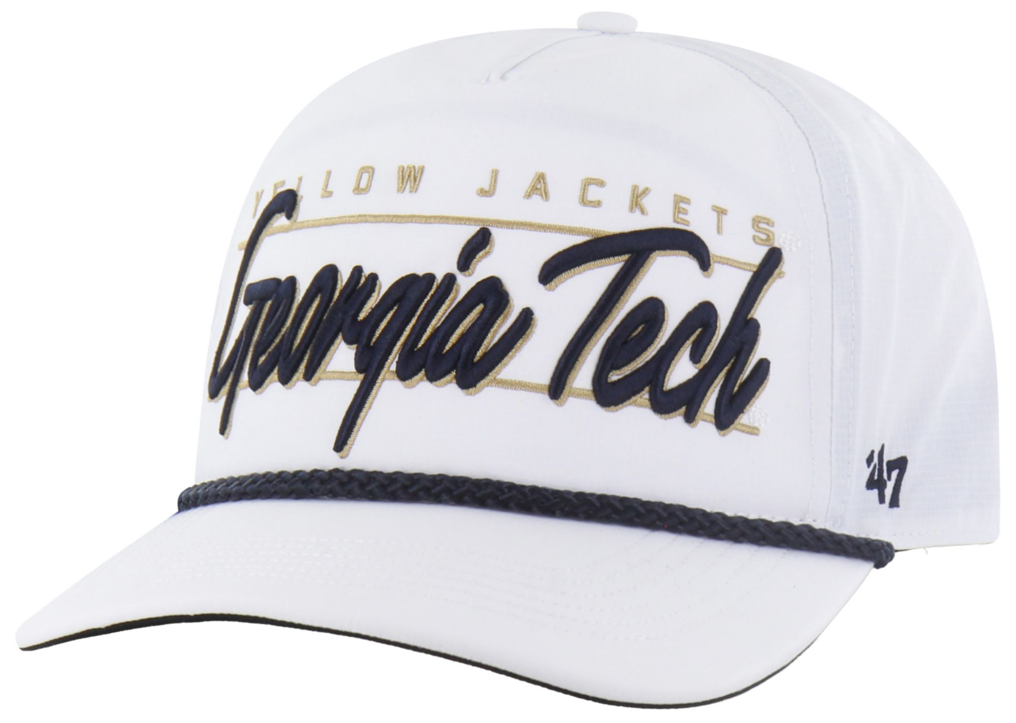 47 Adult Georgia Tech Yellow Jackets White Brrr Condor Hitch