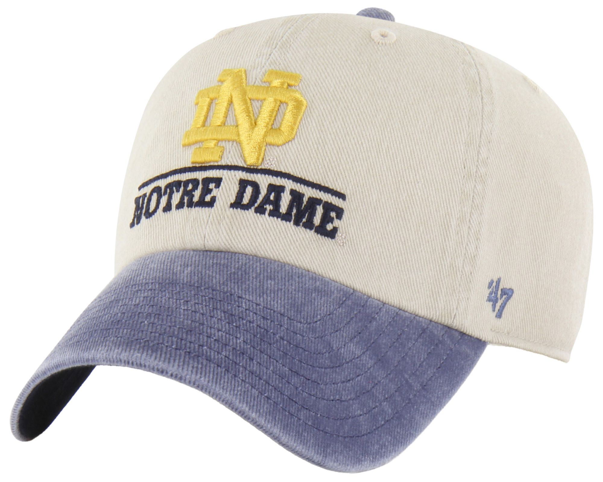 【値下げ！】Edwards トロンボーン ロータリーキャップ インサート 2個 47 Adult Notre Dame Fighting Irish Mojave Logo Line Two Tone Clean