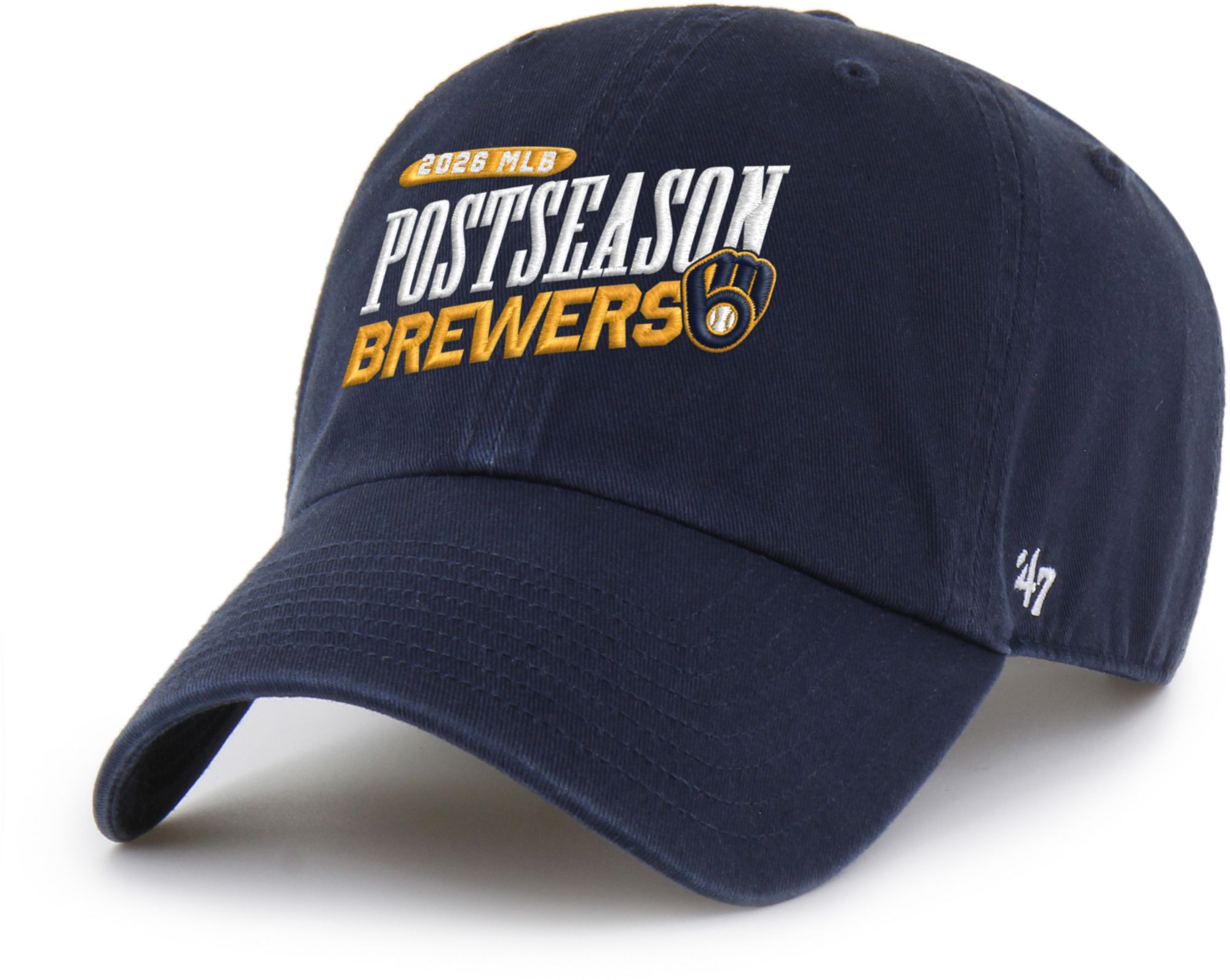 47 Adult Miluakee Brewers Postseason Participant 2026 Clean Up