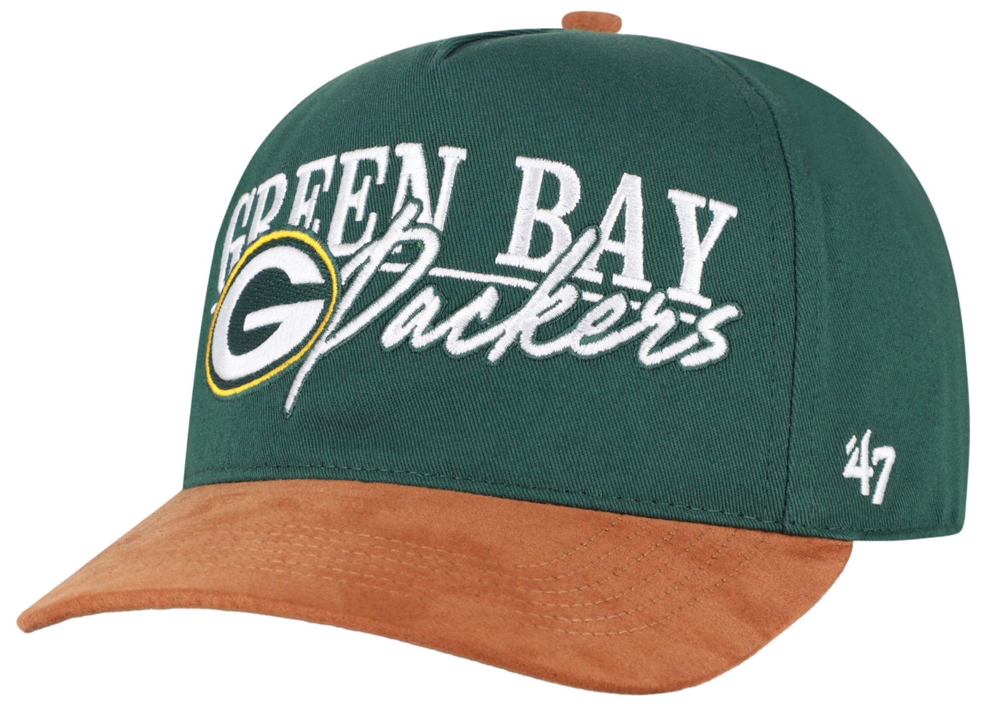 47 Adult Green Bay Packers Dark Green Line Hitch Adjustable Hat