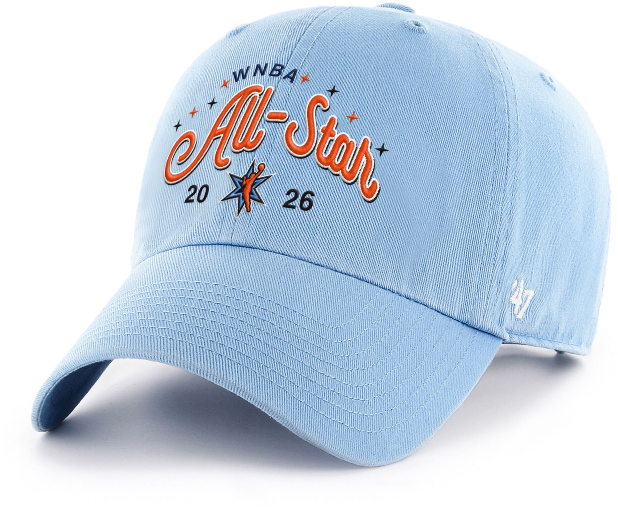 47 Adult WNBA All-Star Game 2026 Blue Clean Up Adjustable Hat