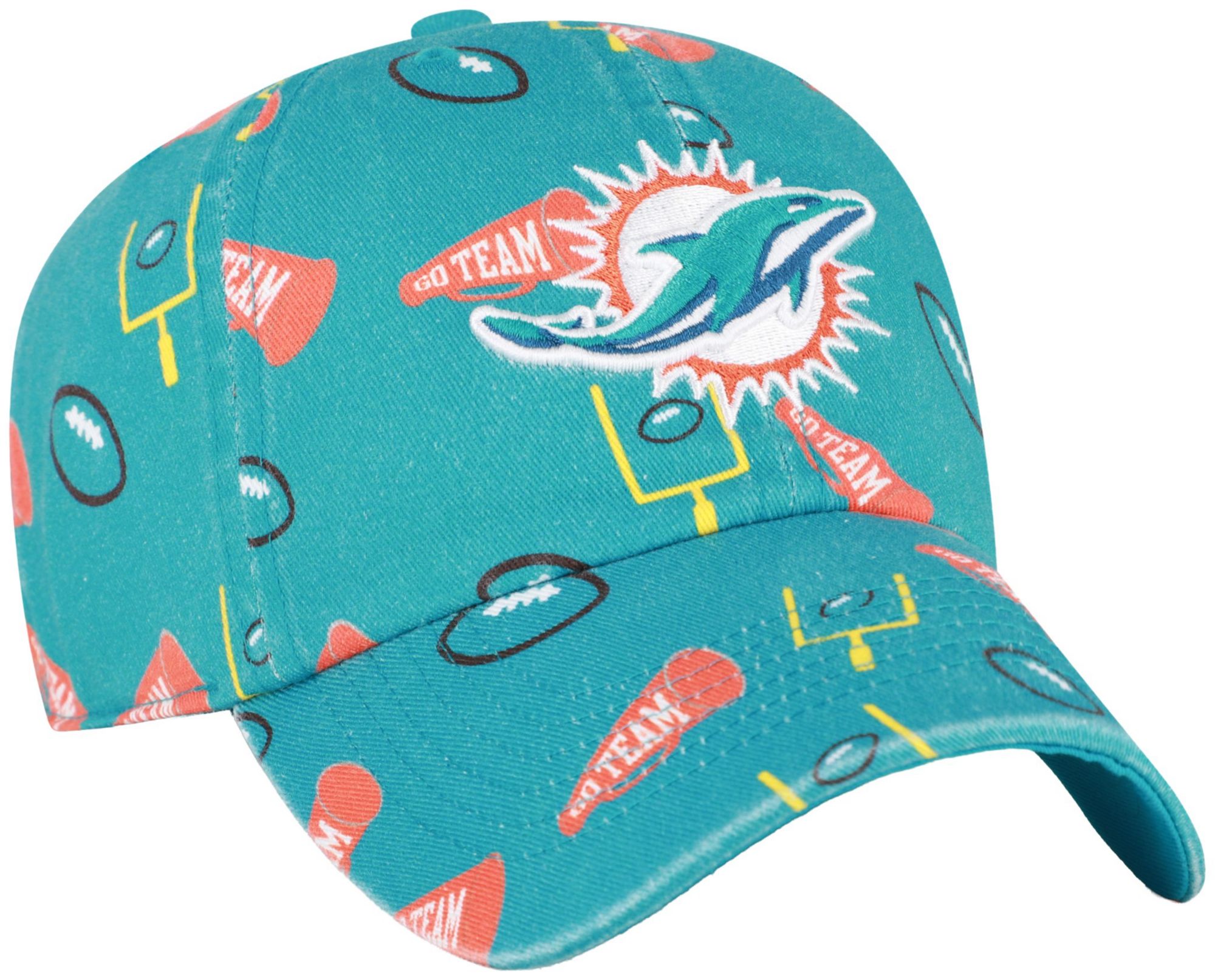 47 Little Kids' Miami Dolphins Neptune Stomp Clean Up Adjustable