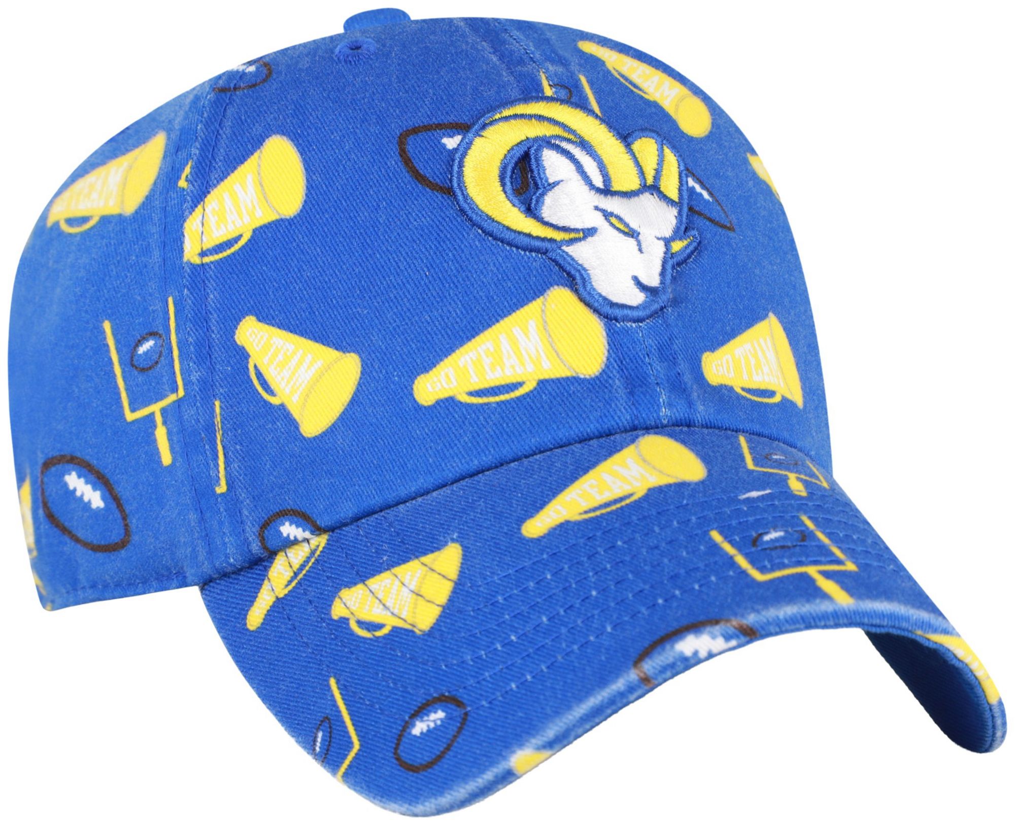 47 Boys' Los Angeles Rams Montego Stomp Clean Up Adjustable Hat