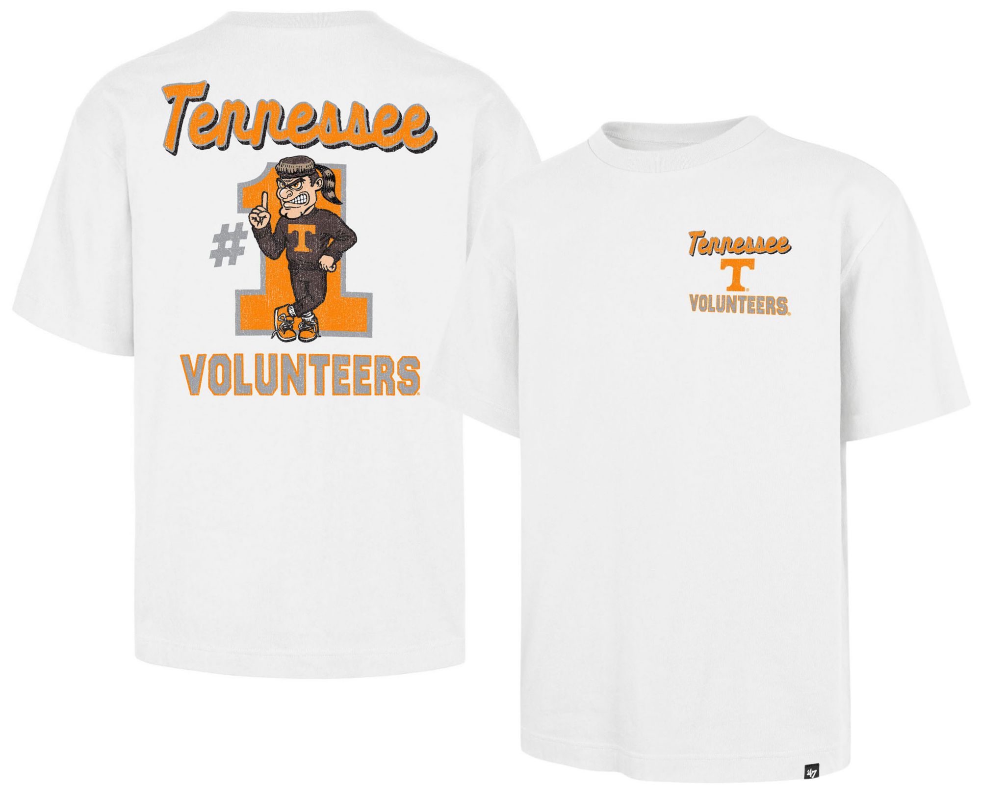 47 Men's Tennessee Volunteers White Big and Tall T-Shirt | Dick's