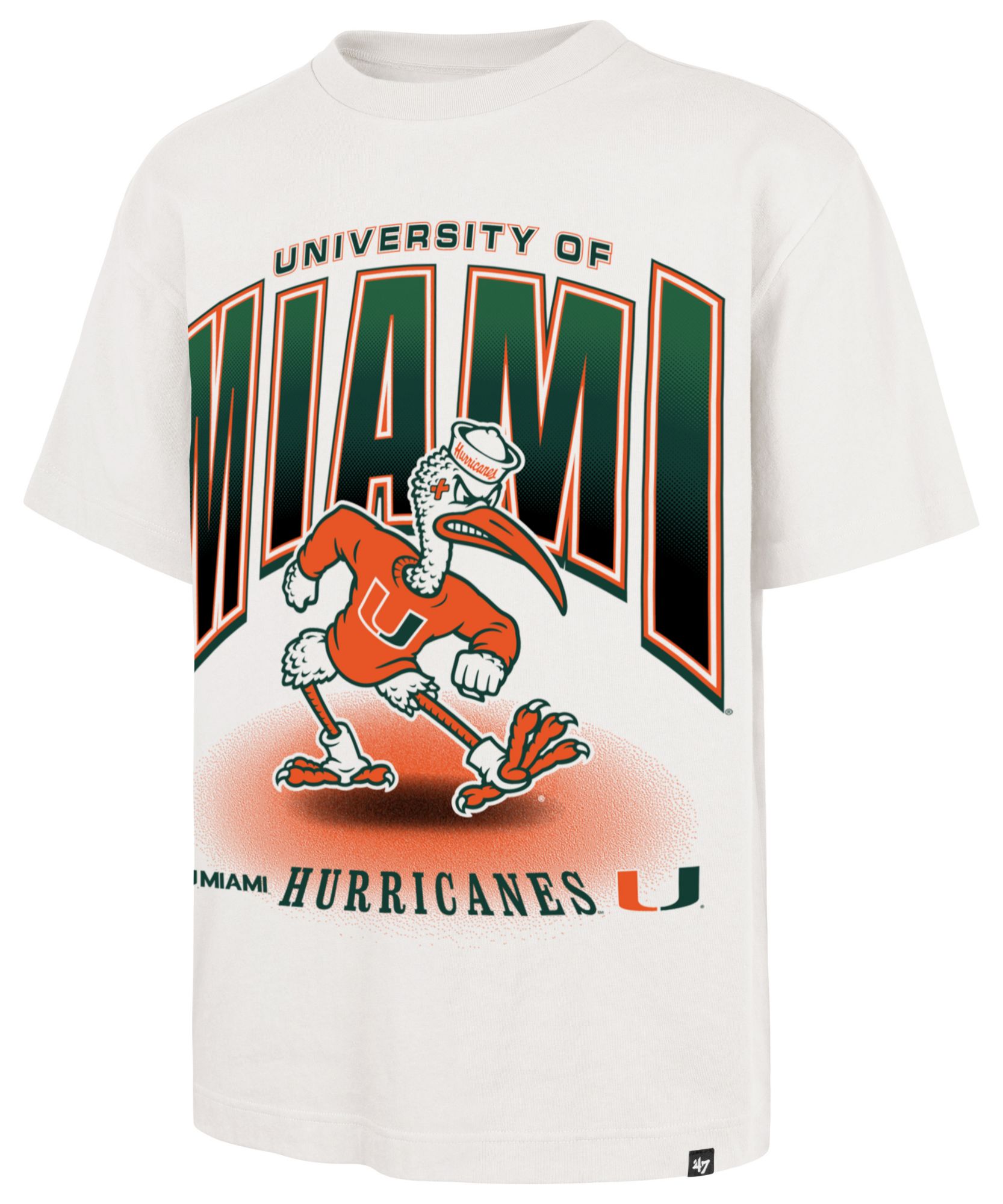 47 Men's Miami Hurricanes Sandstone Flex Foundation T-Shirt