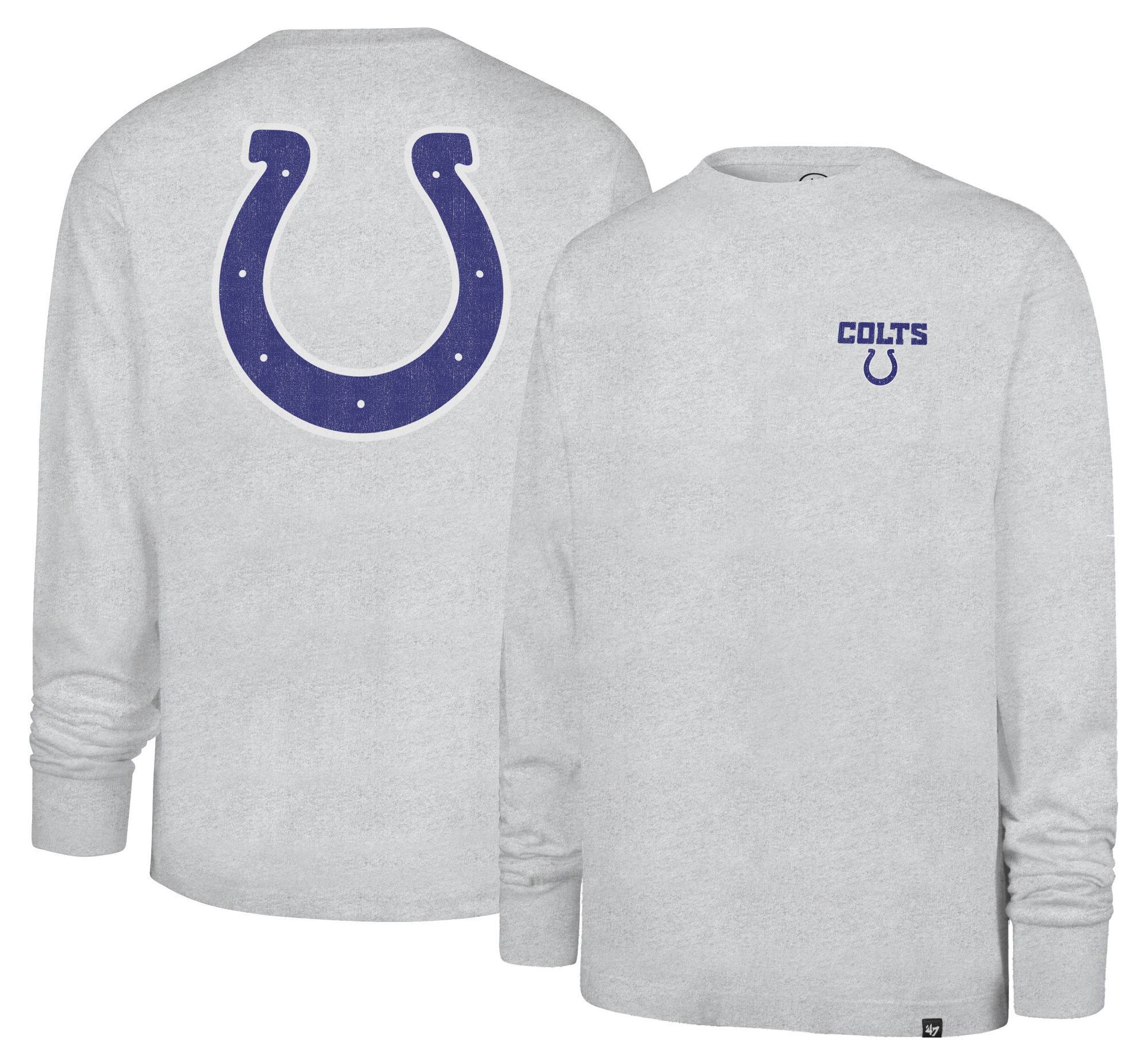47 Men's Indianapolis Colts Grey Alumnus Long Sleeve Shirt