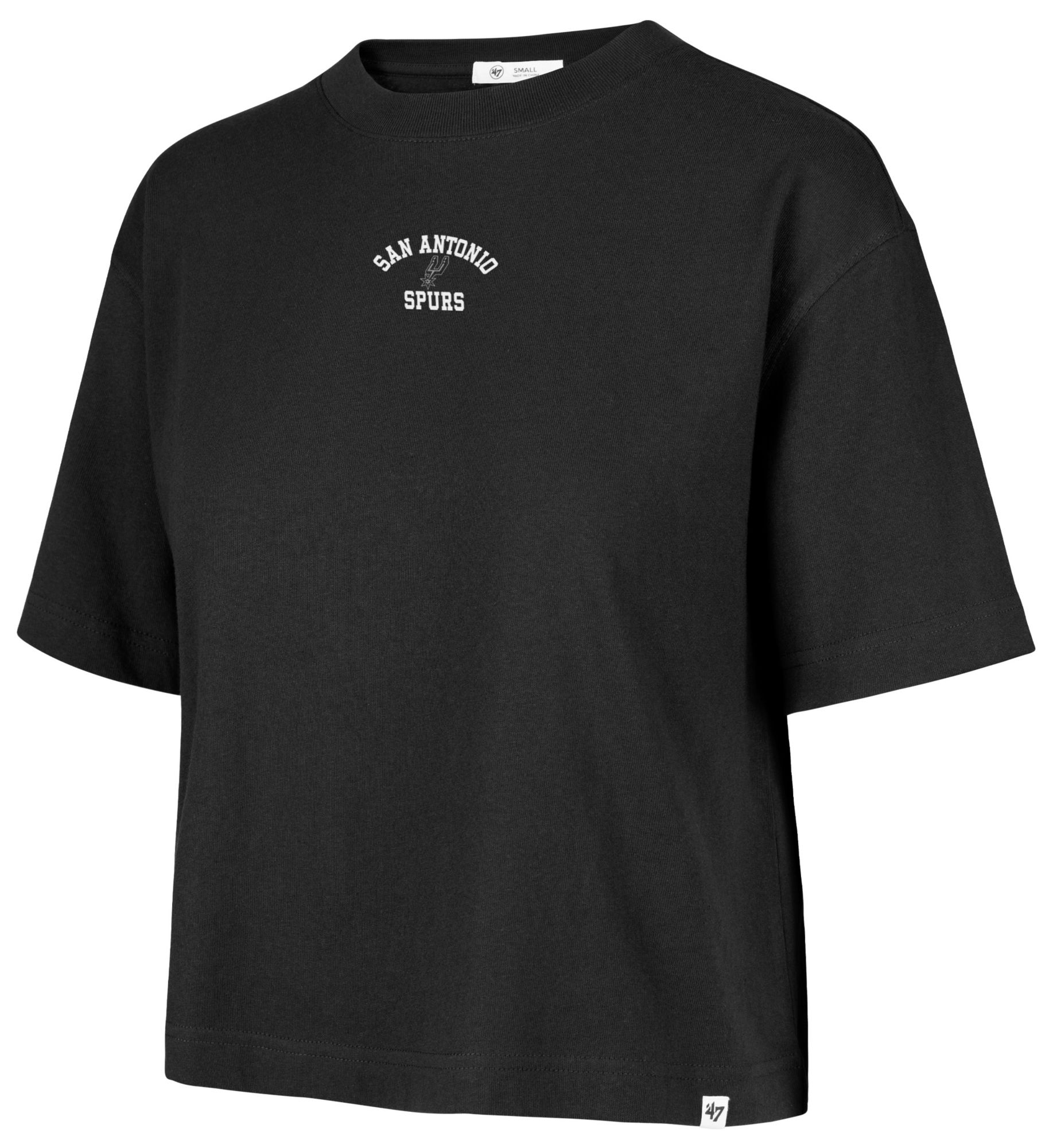 47 Women's San Antonio Spurs Black Spirited Reed City T-Shirt