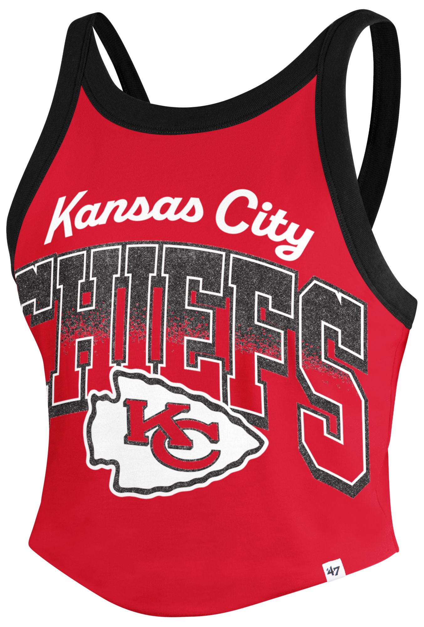 47 Women's Kansas City Chiefs Red Shimmer Tank | Dick's Sporting Goods