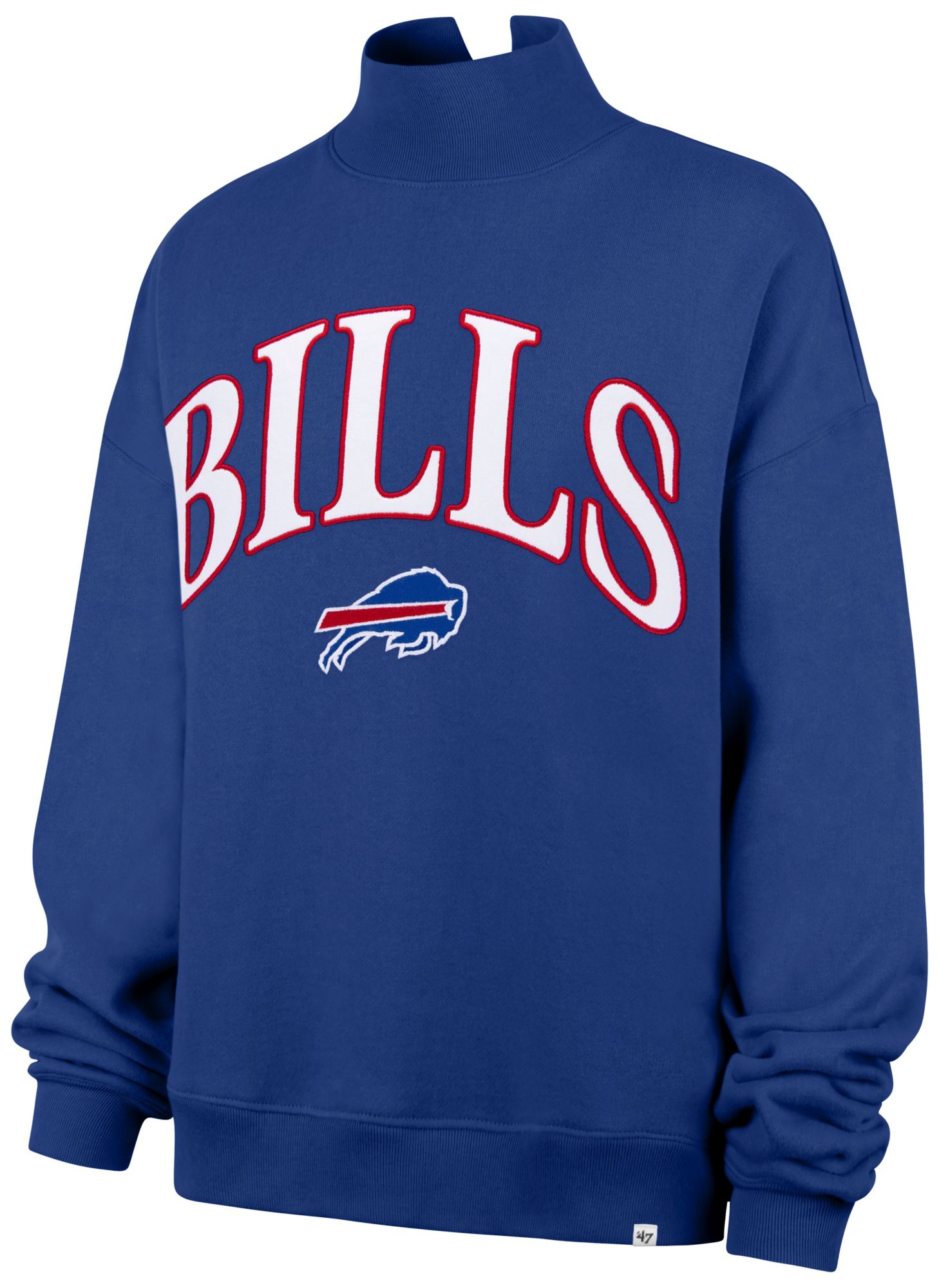 47 Women's Buffalo Bills Vantage Mock Neck Sweatshirt | Dick's