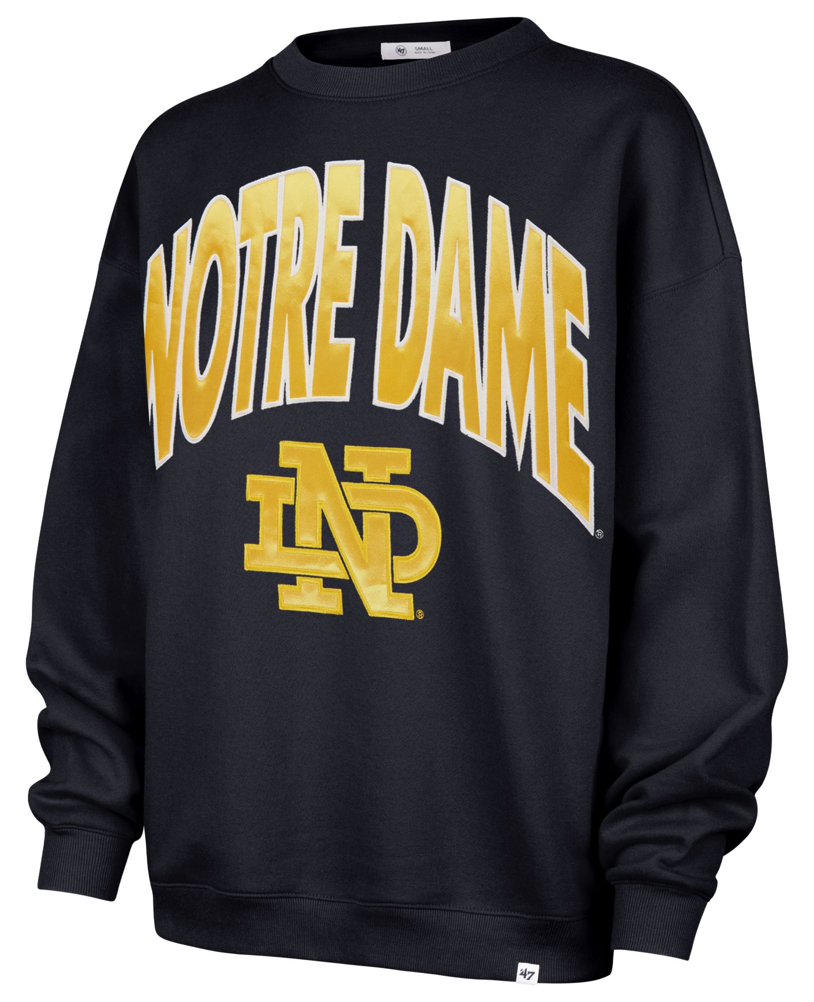 47 Women's Notre Dame Fighting Irish Navy Satin Extra Innings