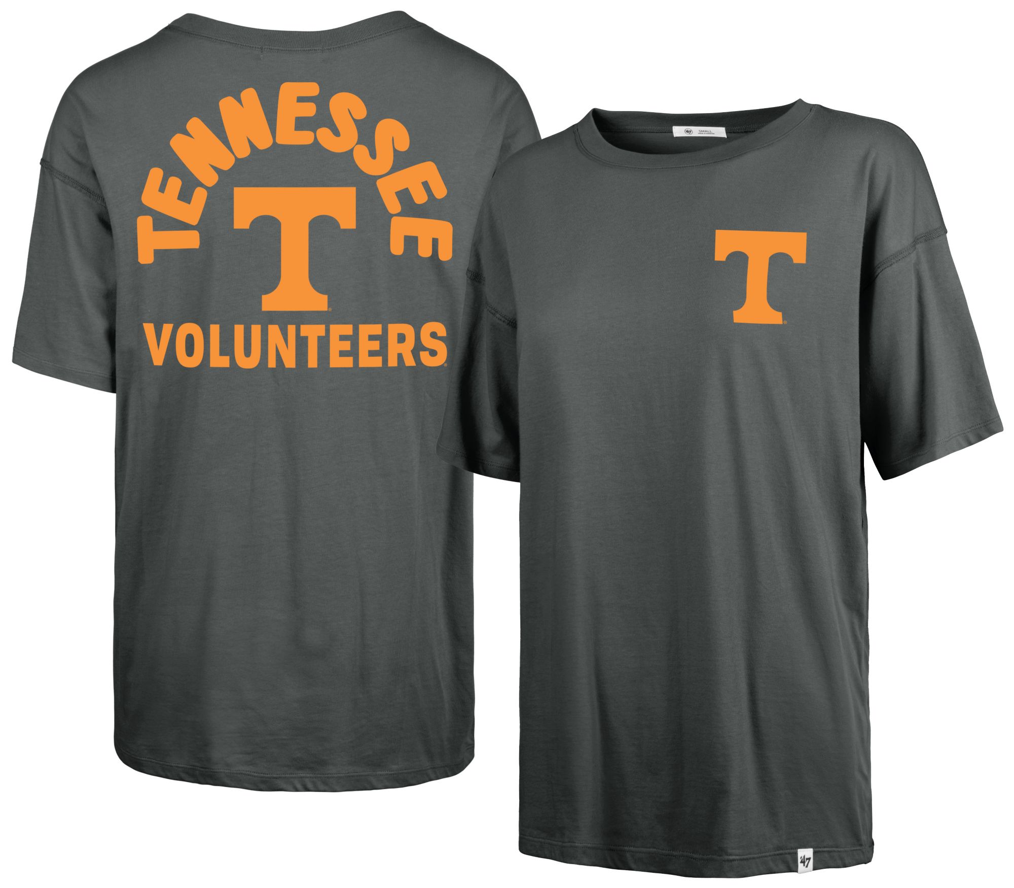 47 Women's Tennessee Volunteers Grey Sadie Oversized T-Shirt