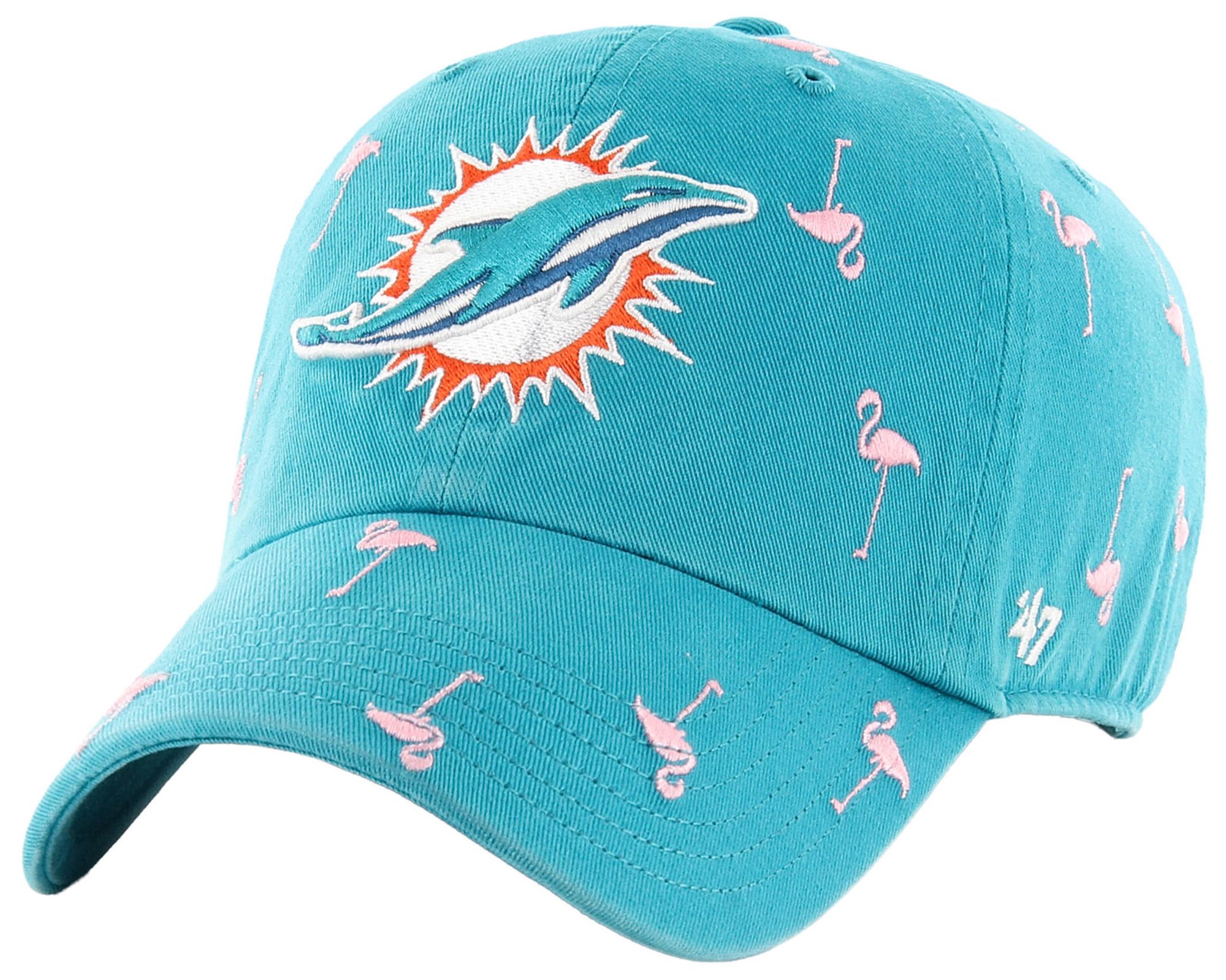 47 Women's Miami Dolphins Neptune Confetti Clean Up Adjustable Hat