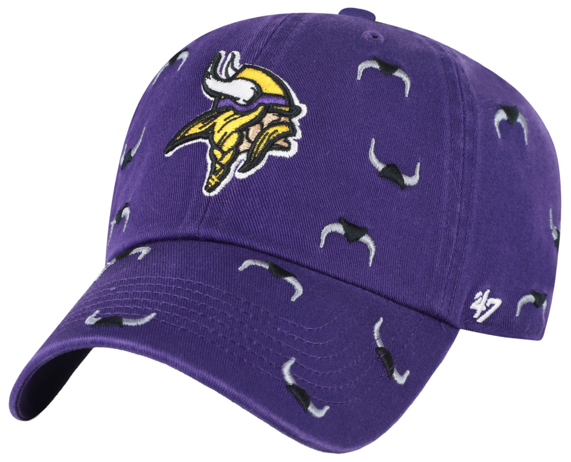 【希少‼️】always キャップ 紫 47 Women's Minnesota Vikings Purple Confetti Clean Up Adjustable