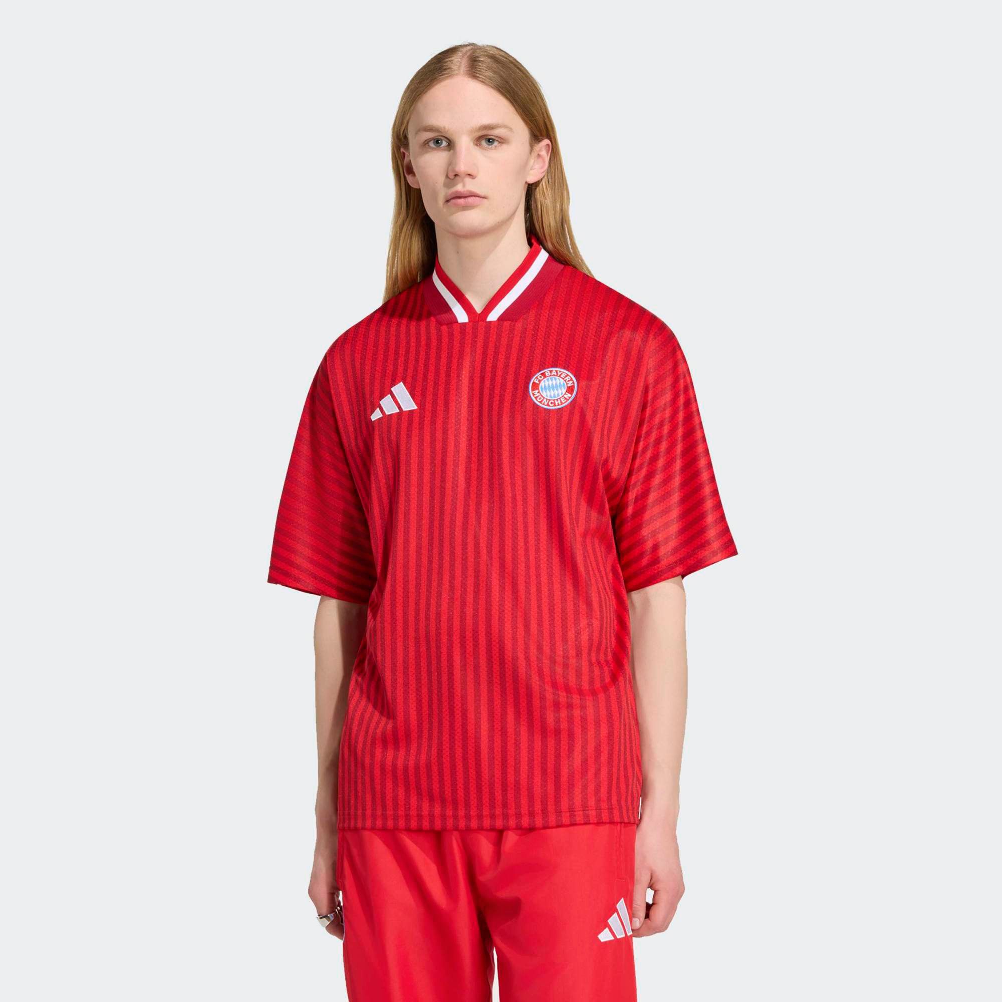 adidas Adult Bayern Munich 2026 Red Replica Jersey | Dick's