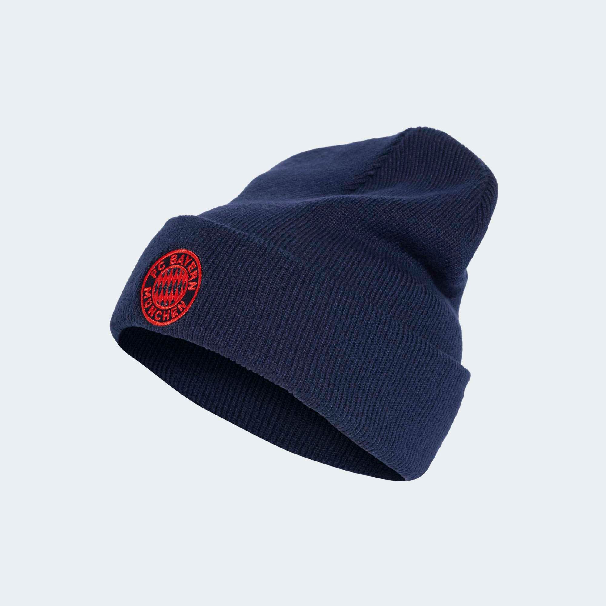 adidas Adult Bayern Munich 2026 Navy Woolie Beanie | Dick's