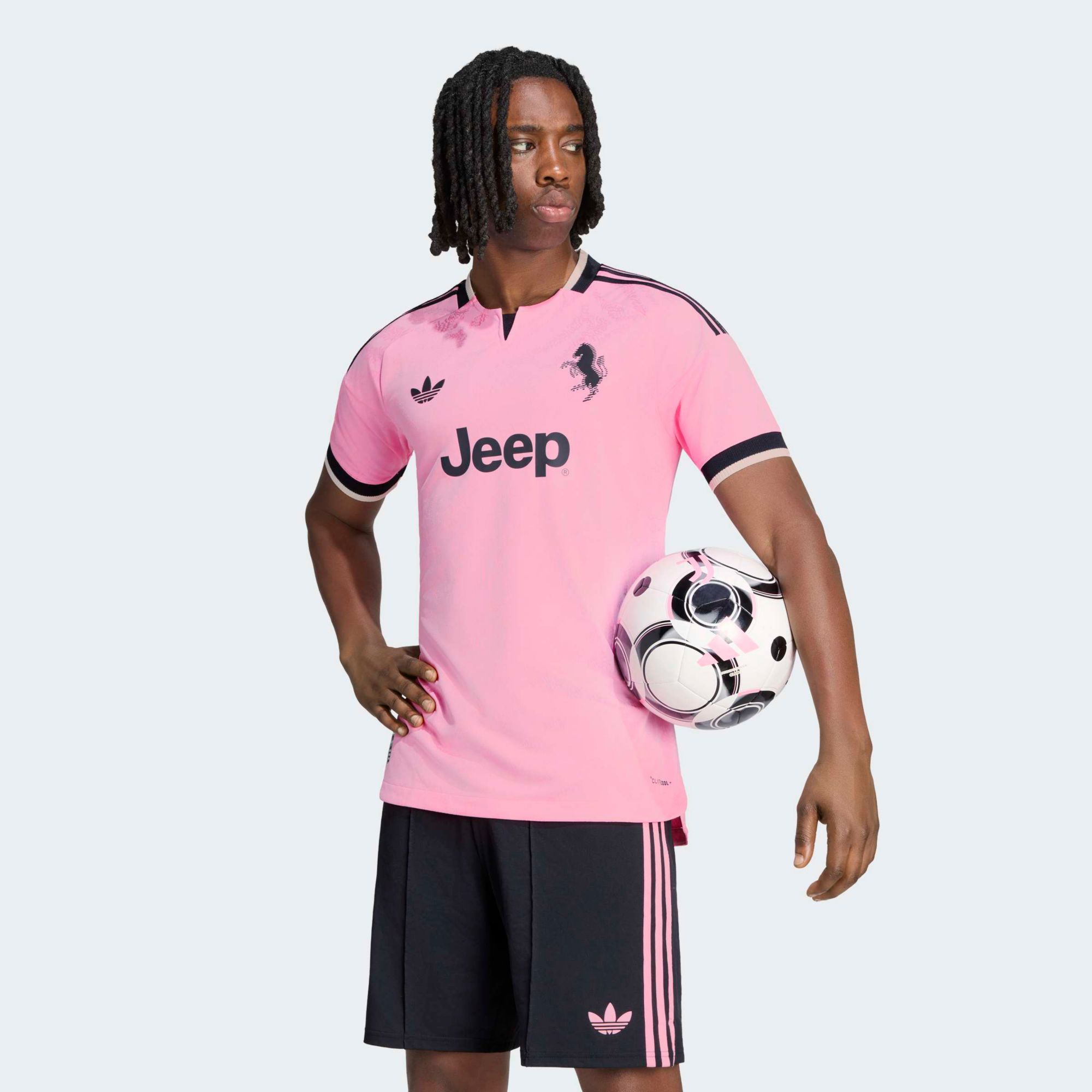 adidas Adult Juventus Pink 2026 Away Authentic Jersey | Dick's