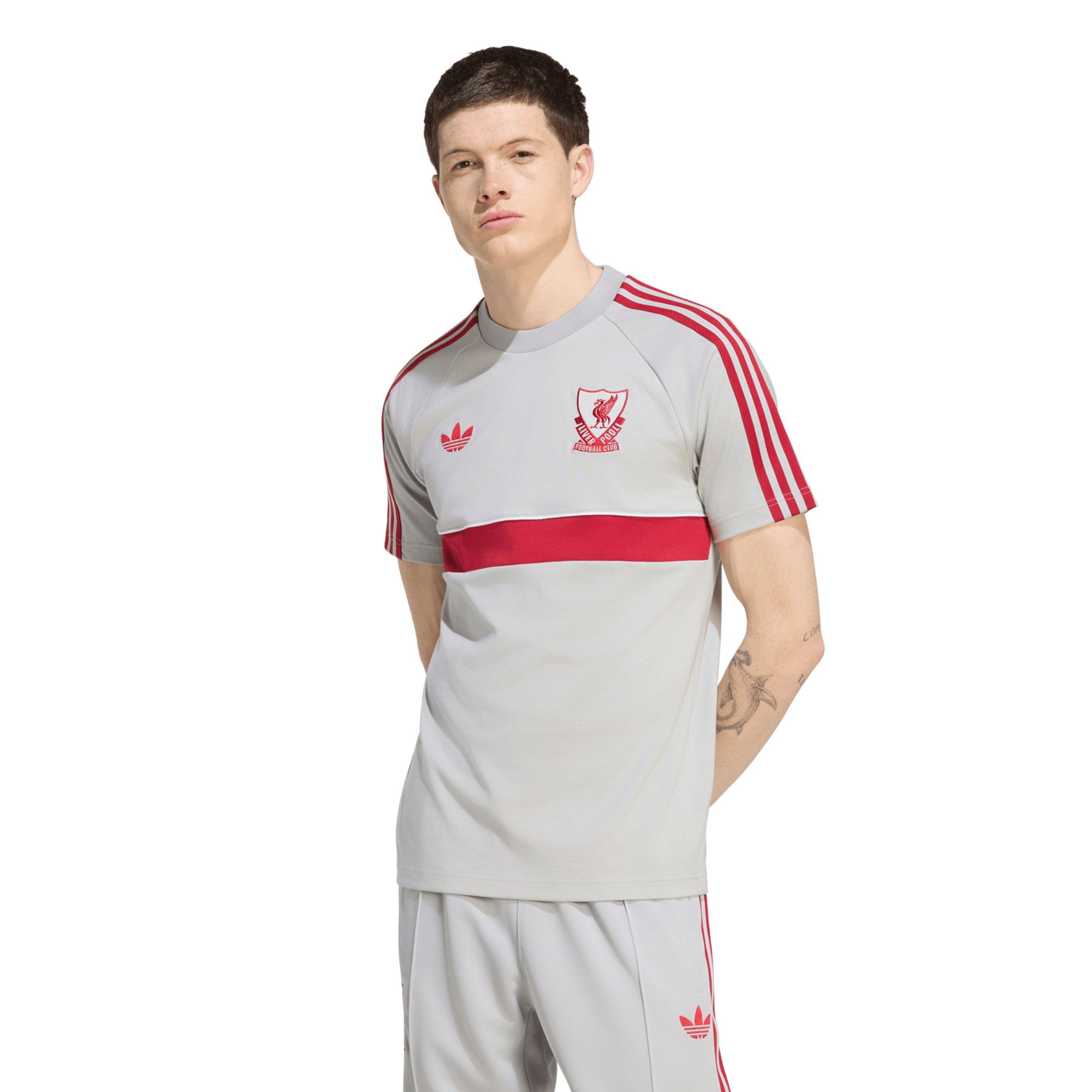  Liverpool ピステ グレー 60/68 adidas Adult Liverpool Gray 2026 T-Shirt | Dick's Sporting Goods