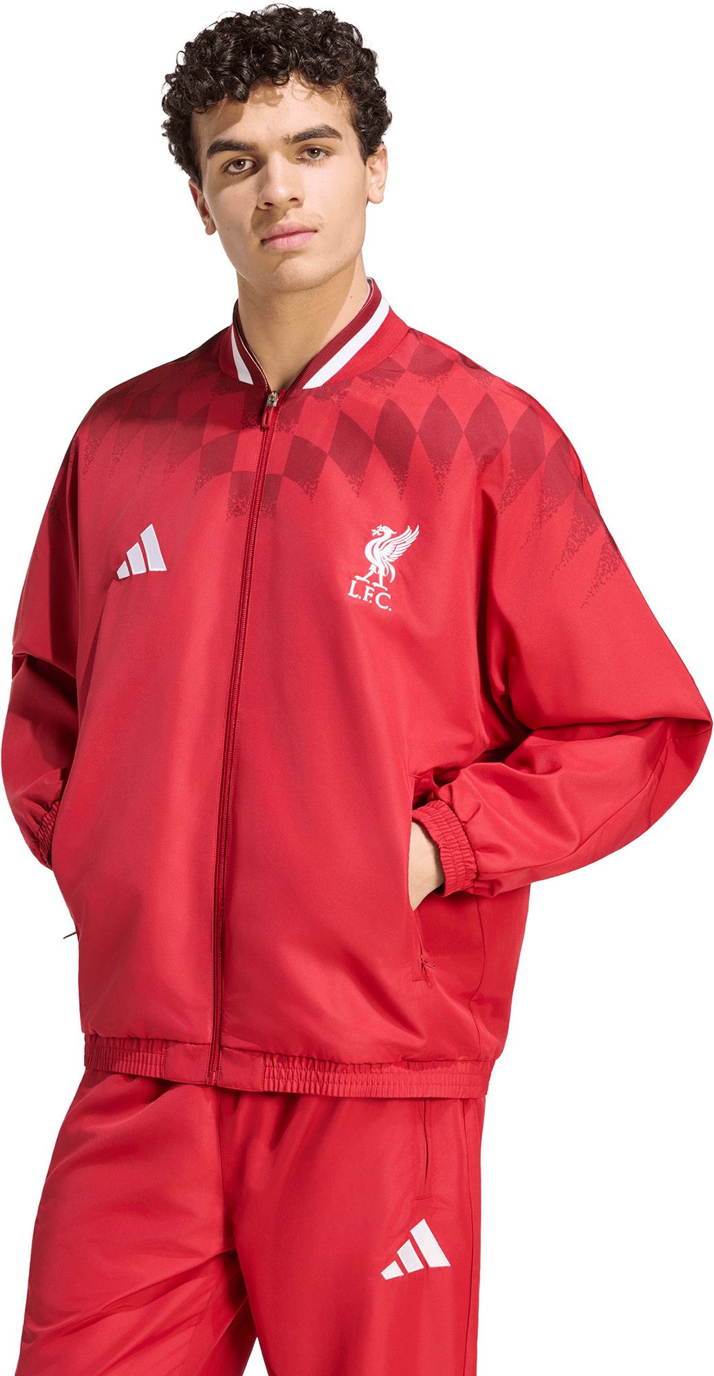 adidas Adult Liverpool Maroon 2026 Jacket | Dick's Sporting Goods