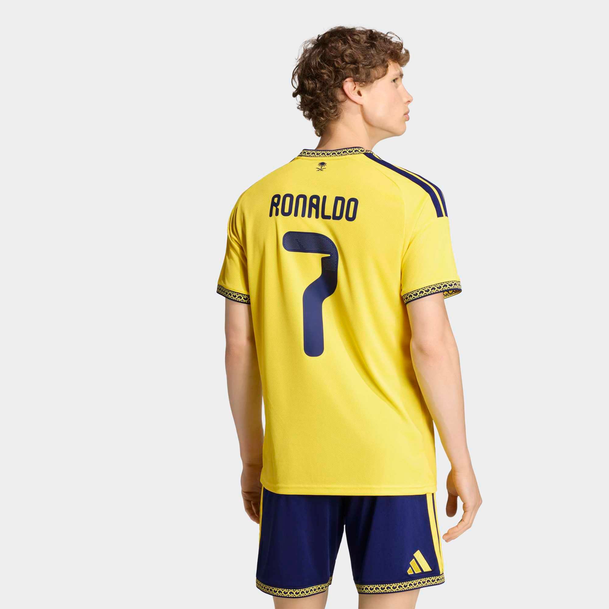  Al Nassr Ronaldo 7 ユニフォーム adidas Adult Al-Nassr FC Cristiano Ronaldo #7 2026 Yellow Home