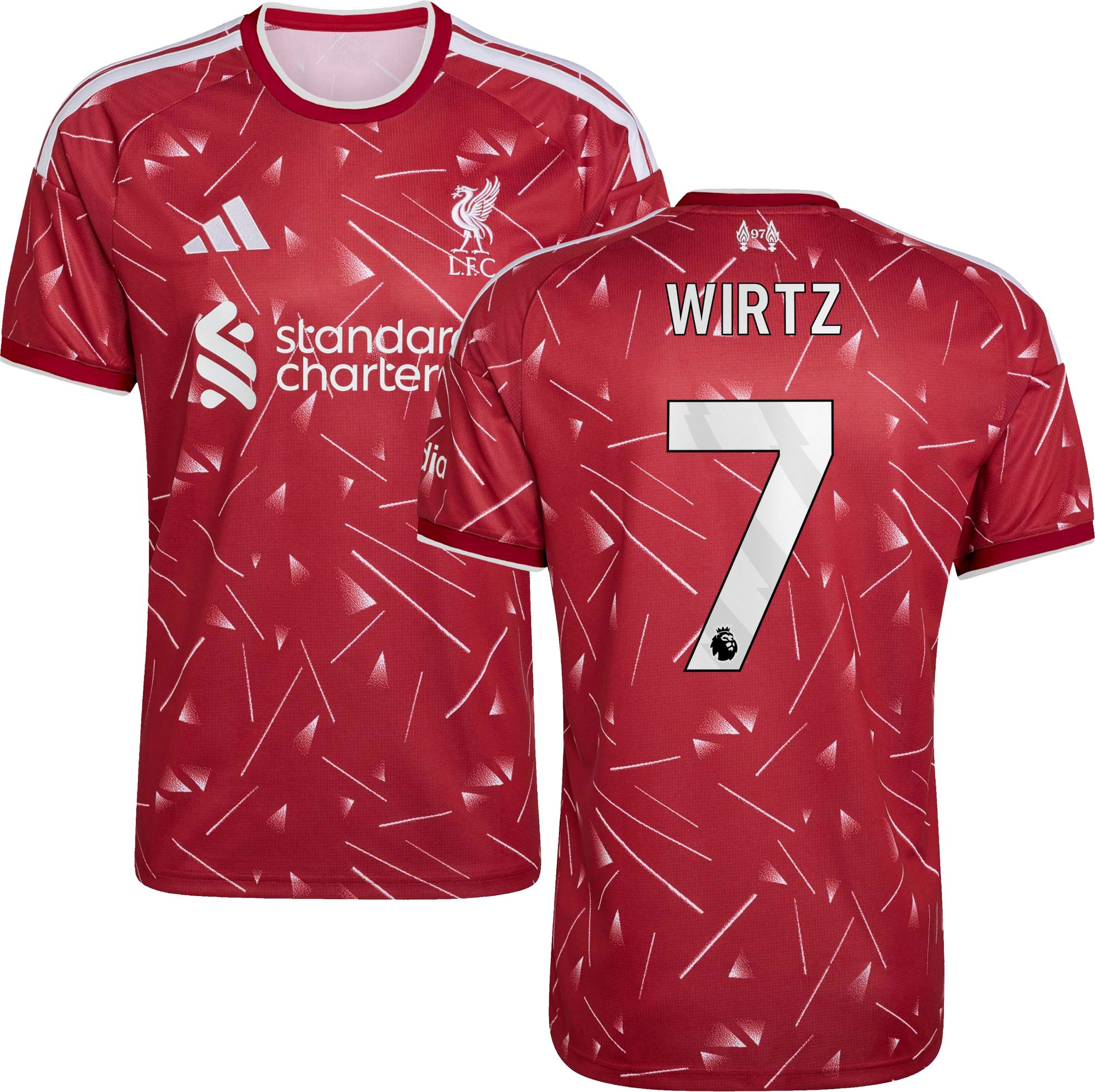 adidas Adult Liverpool FC Florian Wirtz #7 2026 Home Replica