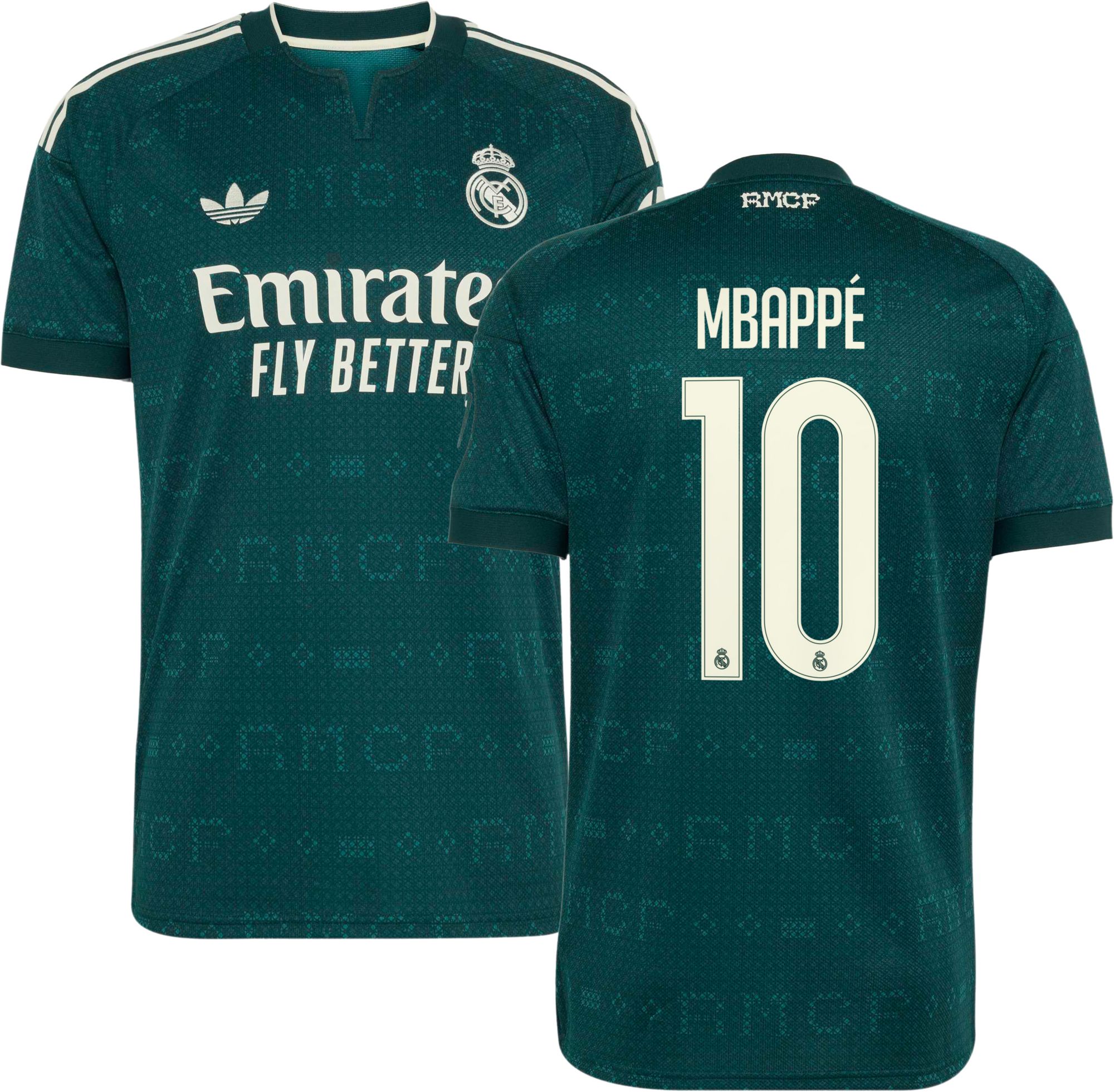 adidas Adult Real Madrid Kylian Mbappe 2026 Away Replica Jersey