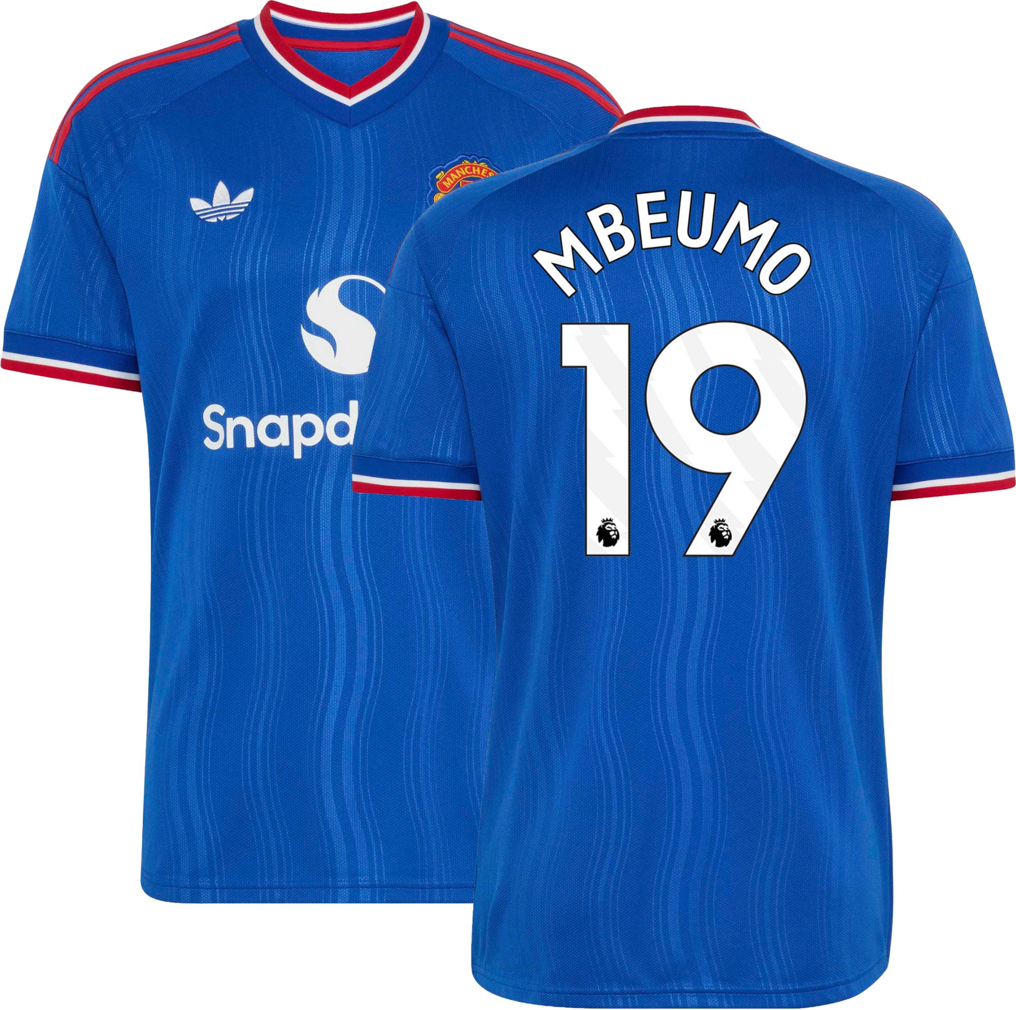 QWER POPUP MD ユニフォーム ヒナ 新品未開封 CEREMONY adidas Adult Manchester United Bryan Mbeumo 2026 Away Replica