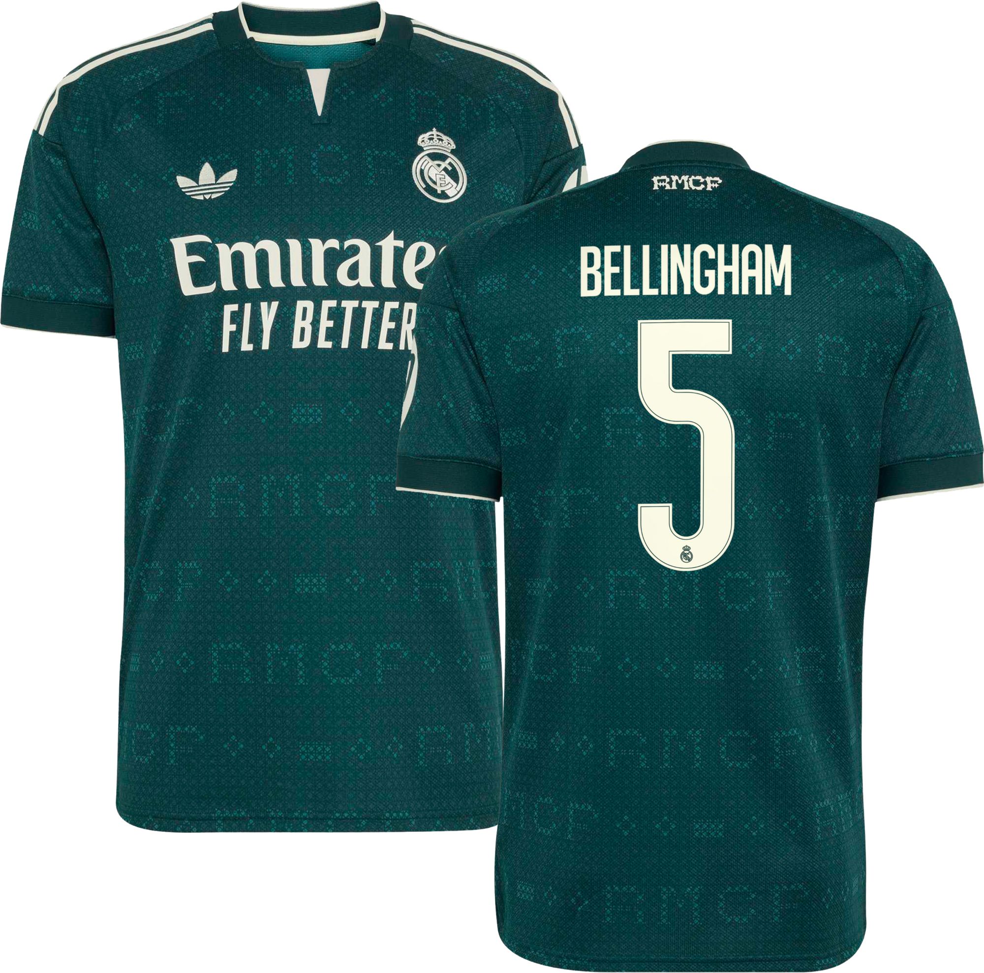 adidas Adult Real Madrid Jude Bellingham 2026 Away Replica Jersey