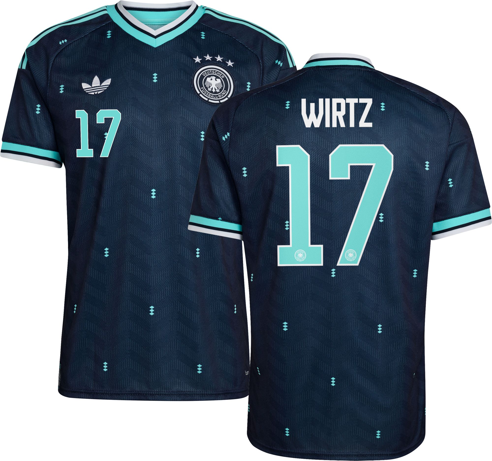 adidas Adult Germany Florian Wirtz 2026 Away Replica Jersey