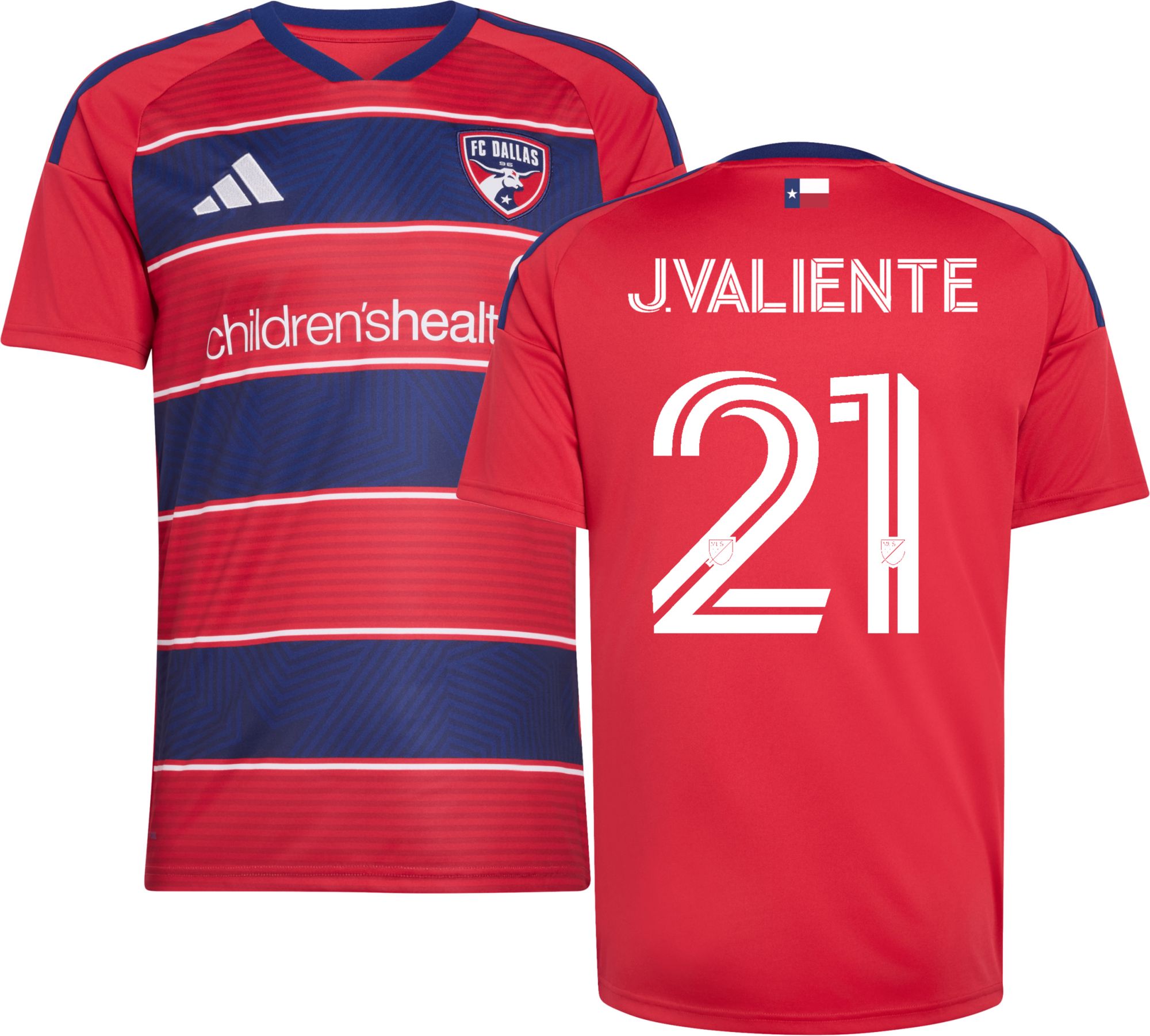 adidas Adult FC Dallas Joaquin Valiente 2026 Primary Replica