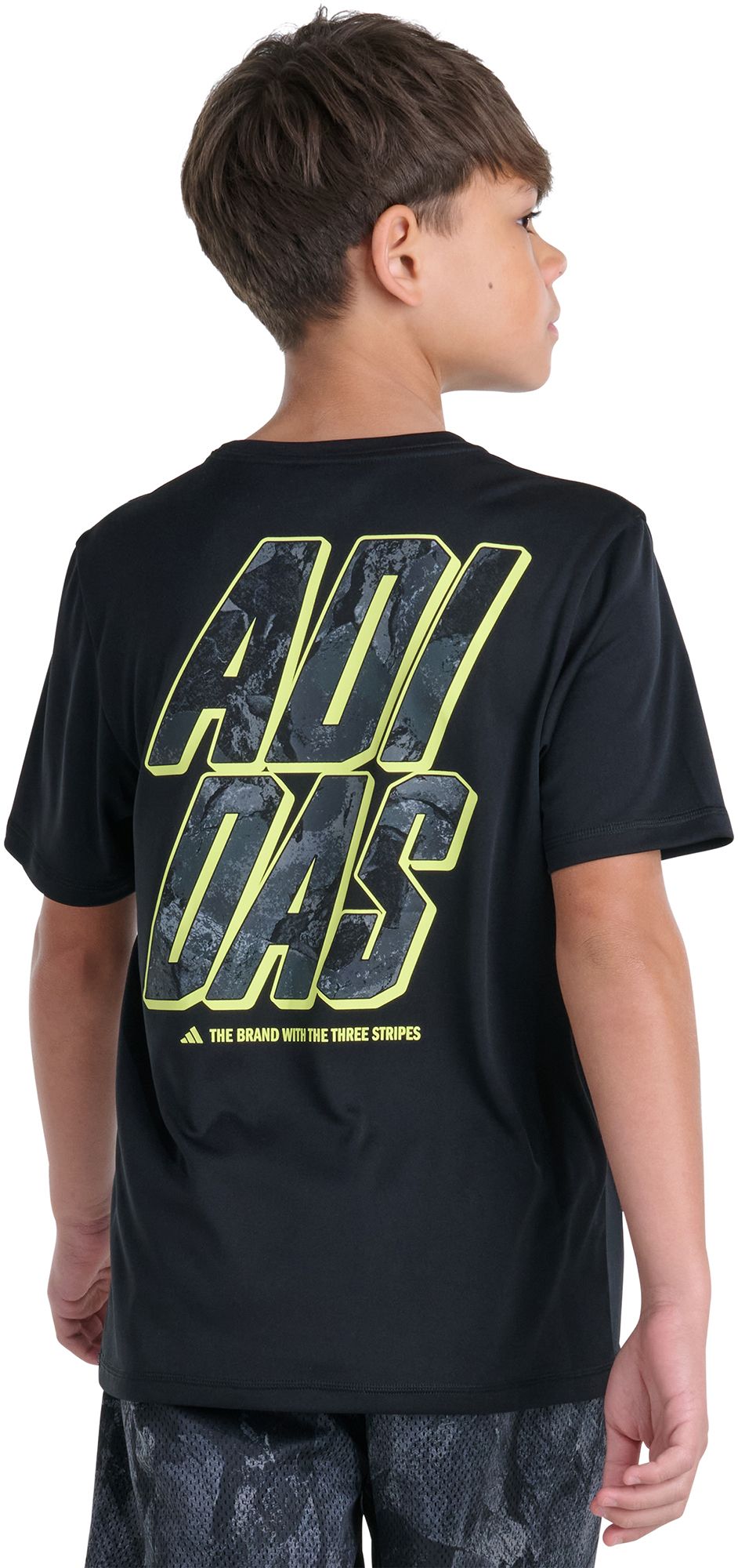 adidas Boys' Rock Camo Lineage Graphic Tee | Dick's Sporting Goods