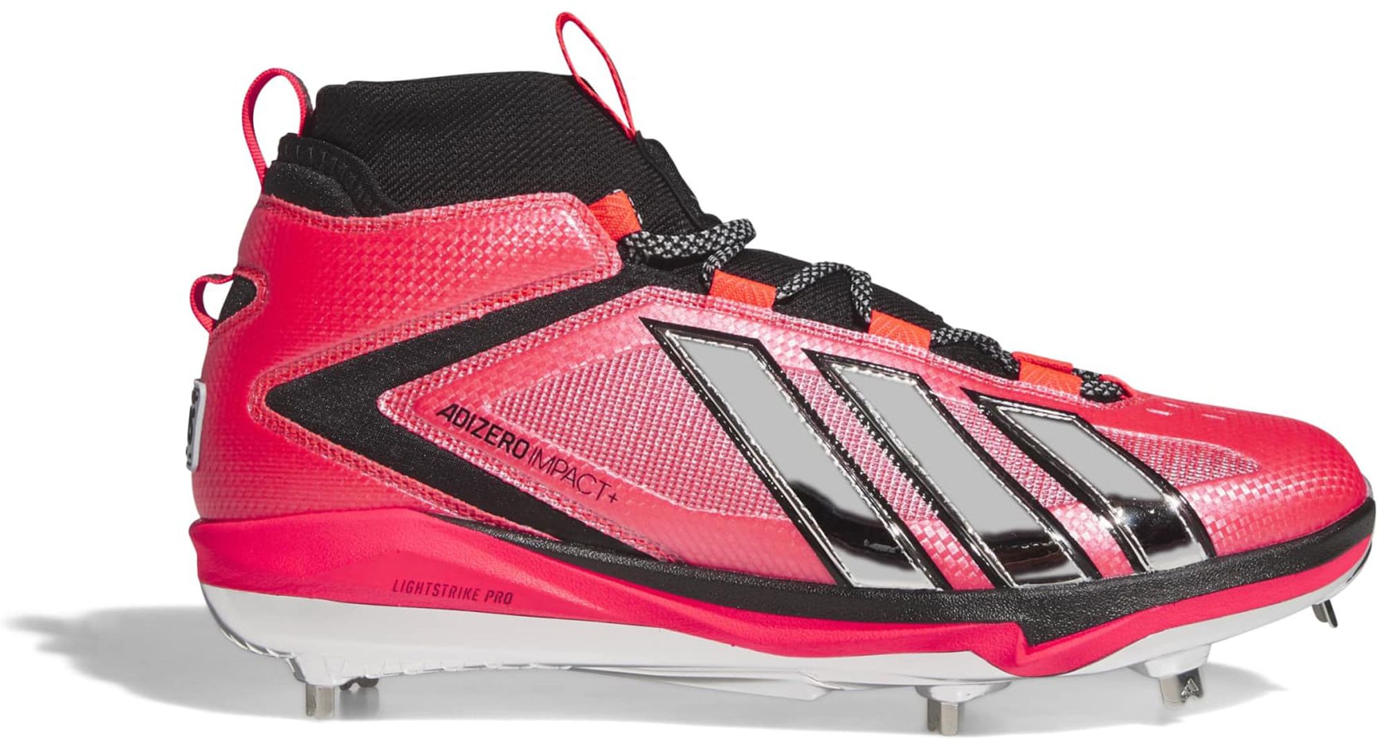 adidas Men's adizero Impact+ 3.0 Racing Team Metal Baseball Cleats