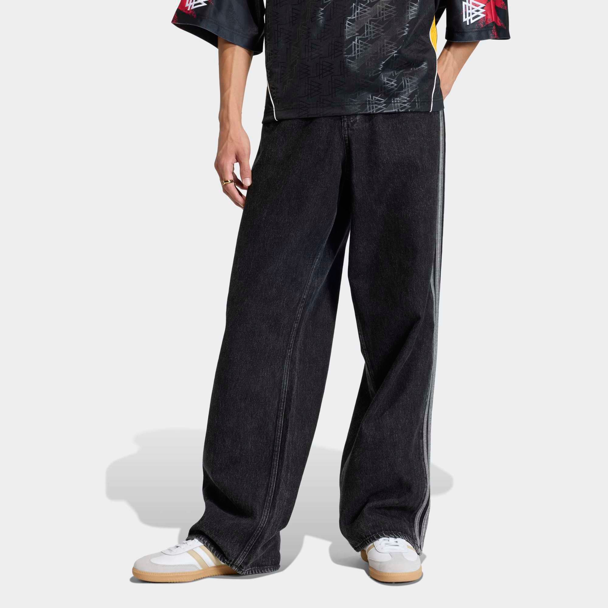 adidas Originals Men's Denim Firebird Pants | Dick's Sporting Goods