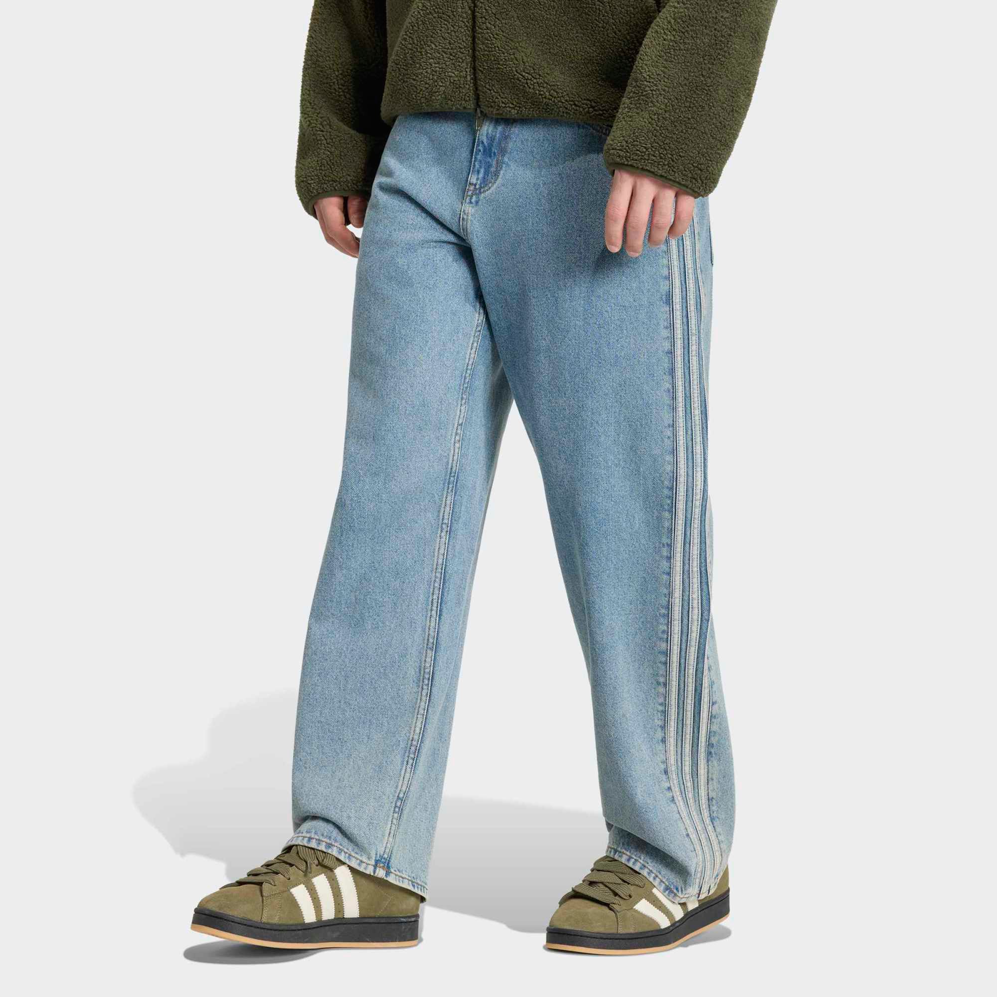 adidas Originals Men's Denim Firebird Pants | Dick's Sporting Goods