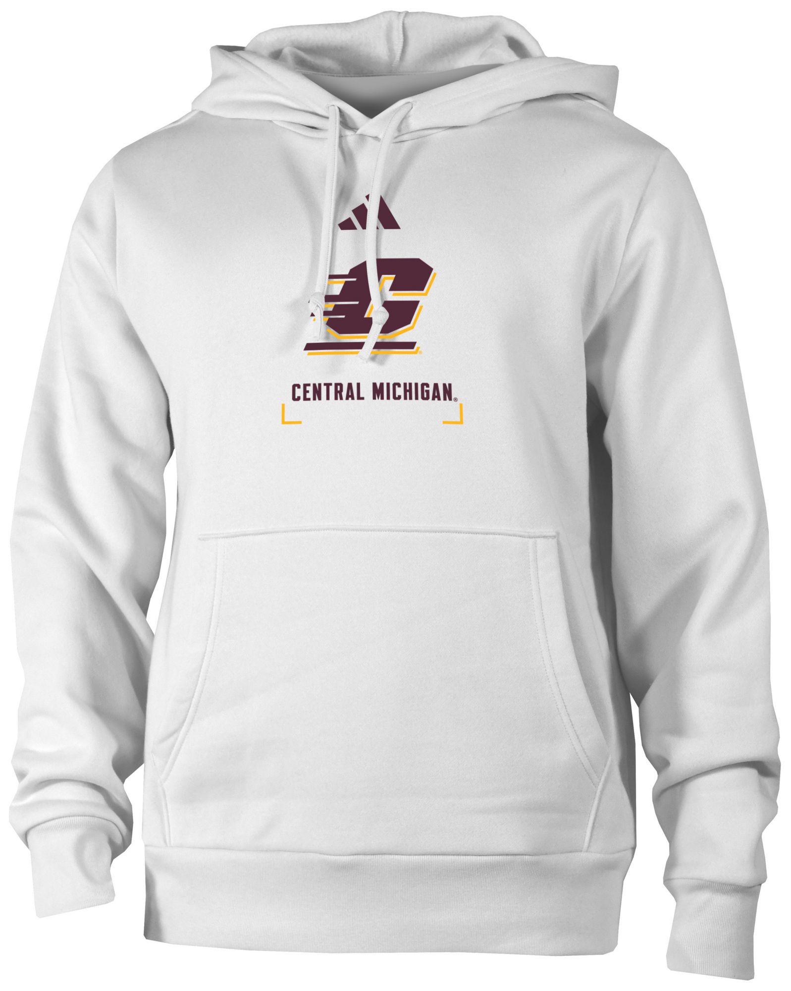 adidas Men's Central Michigan Chippewas Lockup Hoodie | Dick's