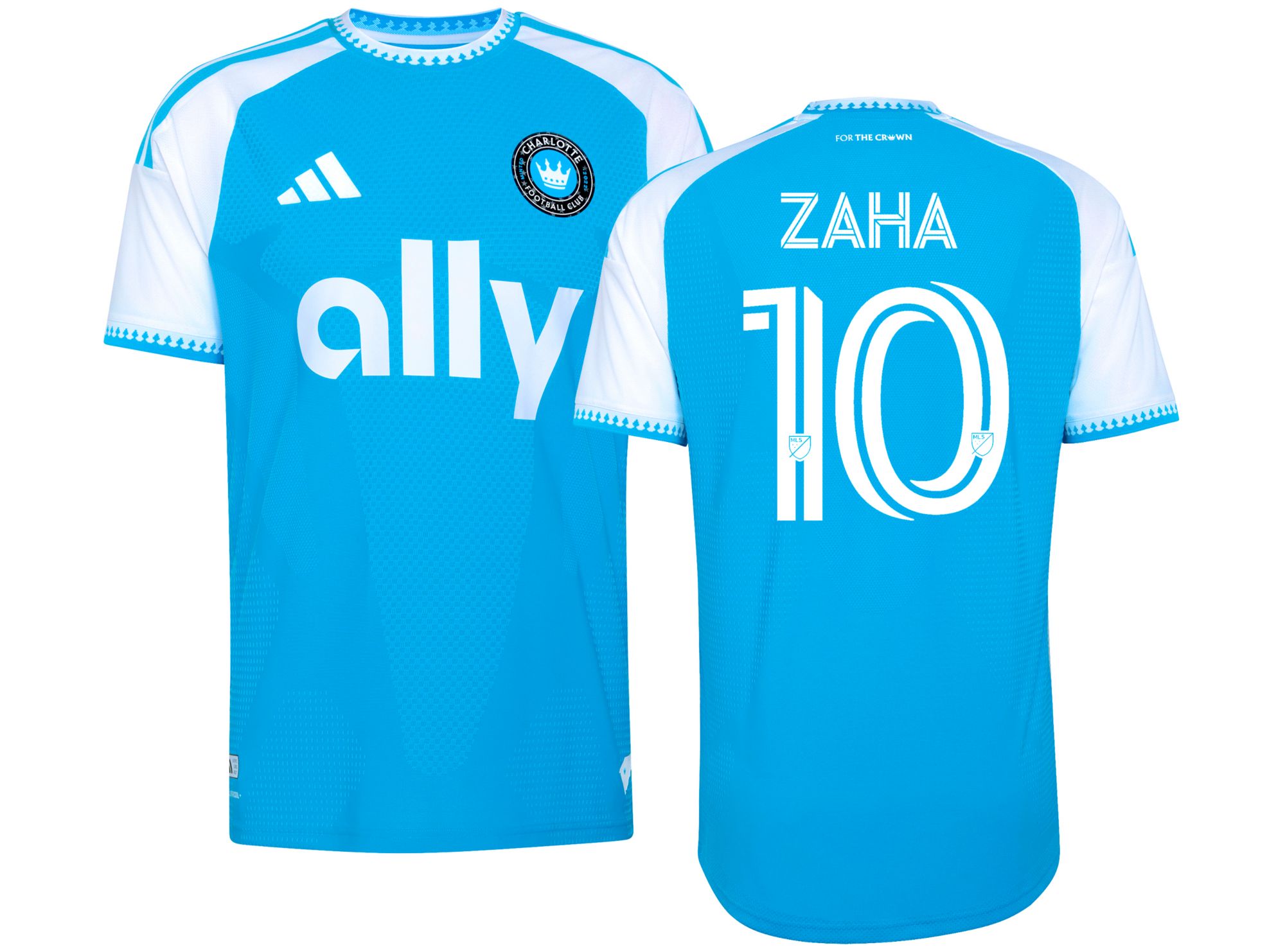 adidas Adult Charlotte FC Wilfried Zaha #10 2026 Primary Authentic