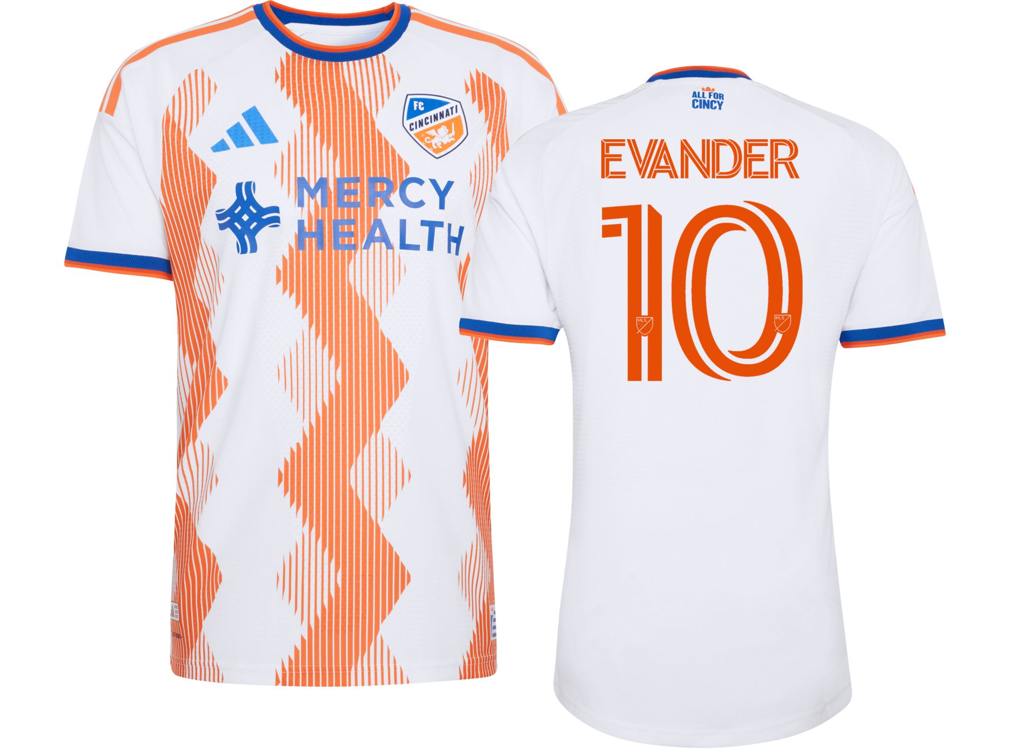 adidas Adult FC Cincinnati Evander Ferreira #10 2026 Secondary
