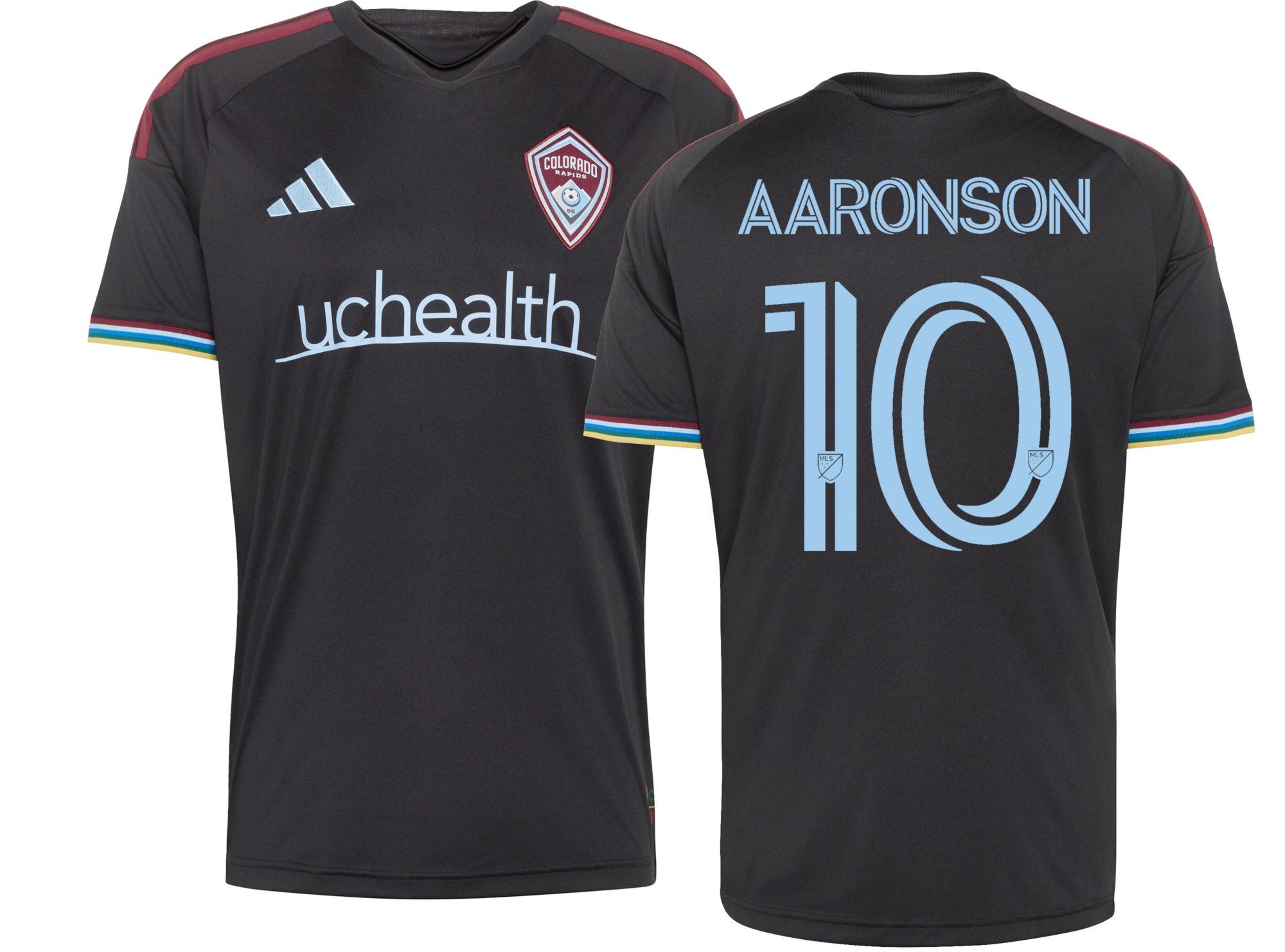 レイドジャパン　ユニフォーム adidas Adult Colorado Rapids Paxten Aaronson #10 2026 Primary